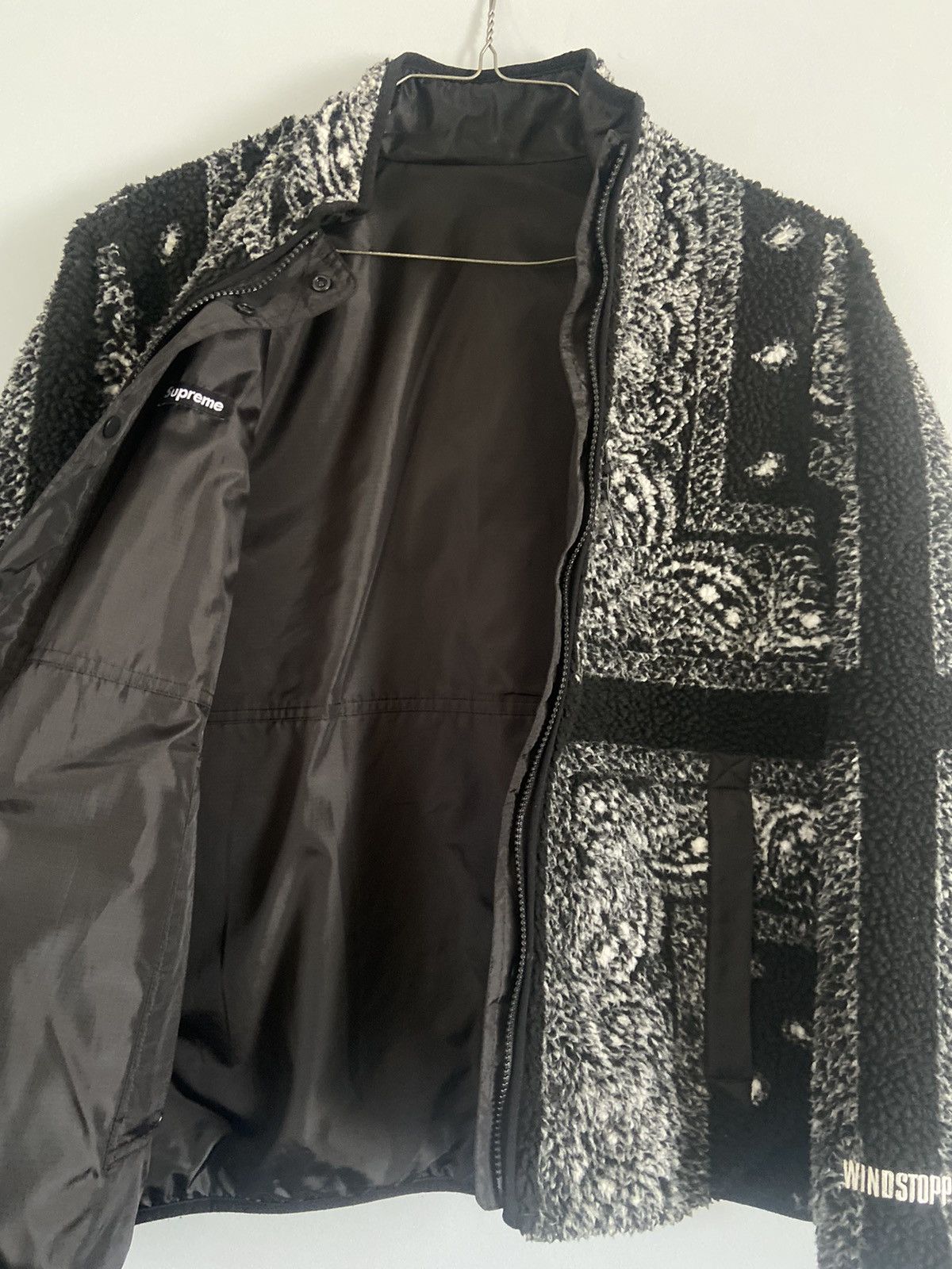 Supreme Supreme Bandana Fleece Reversible Jacket FW19 Small Size US S / EU 44-46 / 1 - 2 Thumbnail