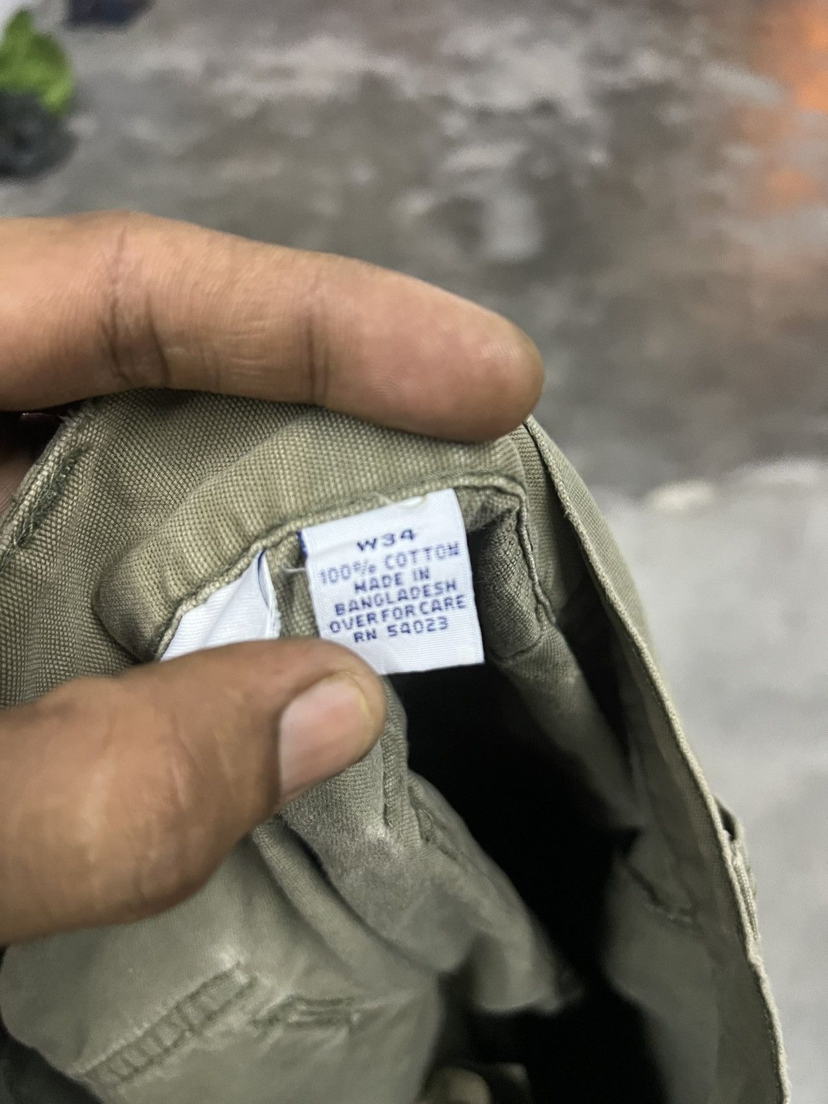Other GREEN FADED SHORT CARGO PANT Size US 33 - 8 Thumbnail
