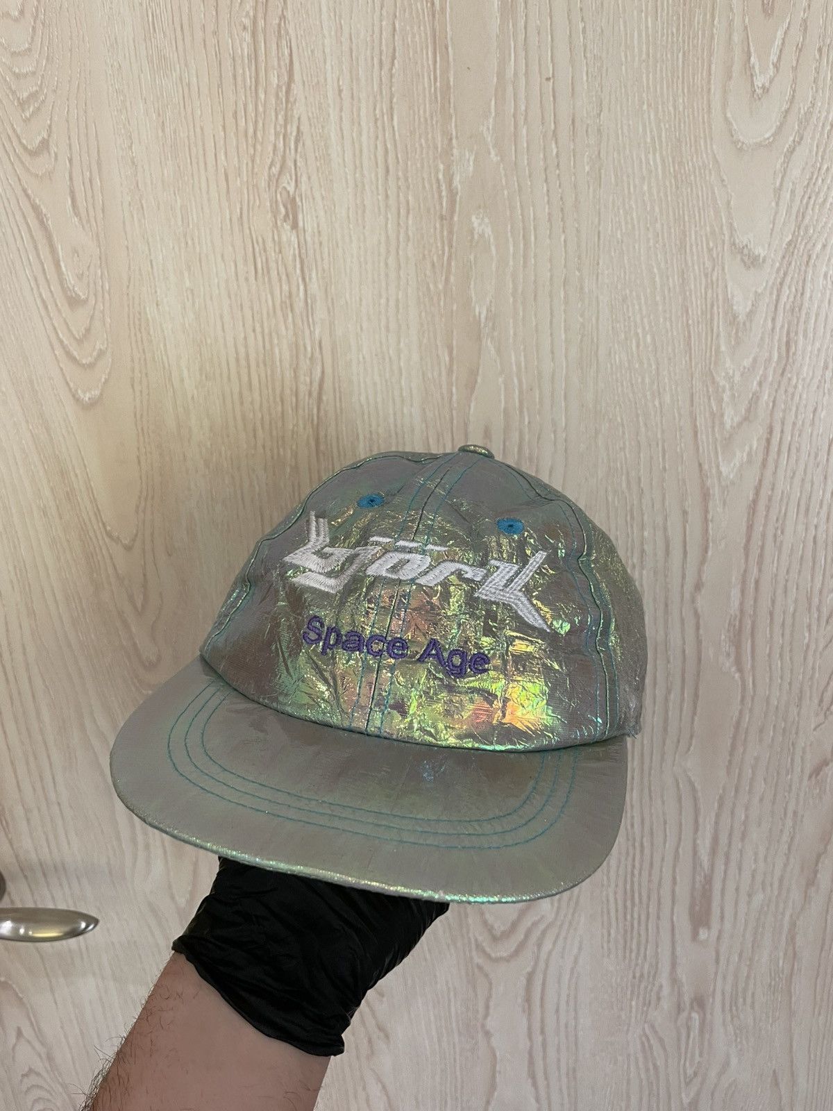 Hook-Ups VERY RARE Bjork Space Age Chameleon vintage cap hat Size ONE SIZE - 6 Thumbnail
