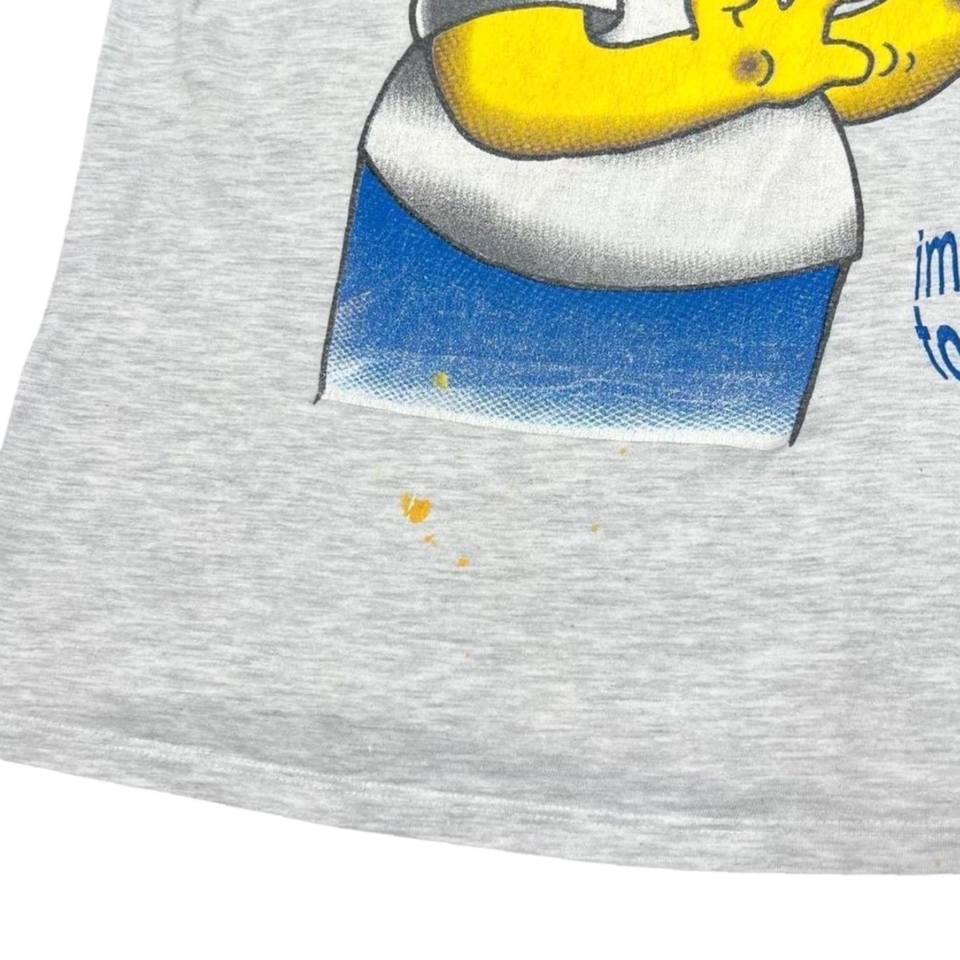 Vintage VINTAGE The Simpsons “Impossible To Clone” Homer Simpson TV Show Graphic T-Shirt Mens L Grey Size US L / EU 52-54 / 3 - 8 Thumbnail