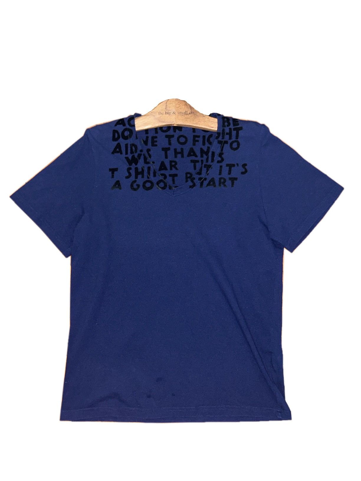Maison Margiela Maison Margiela lettered tshirt Size US S / EU 44-46 / 1 - 1 Thumbnail