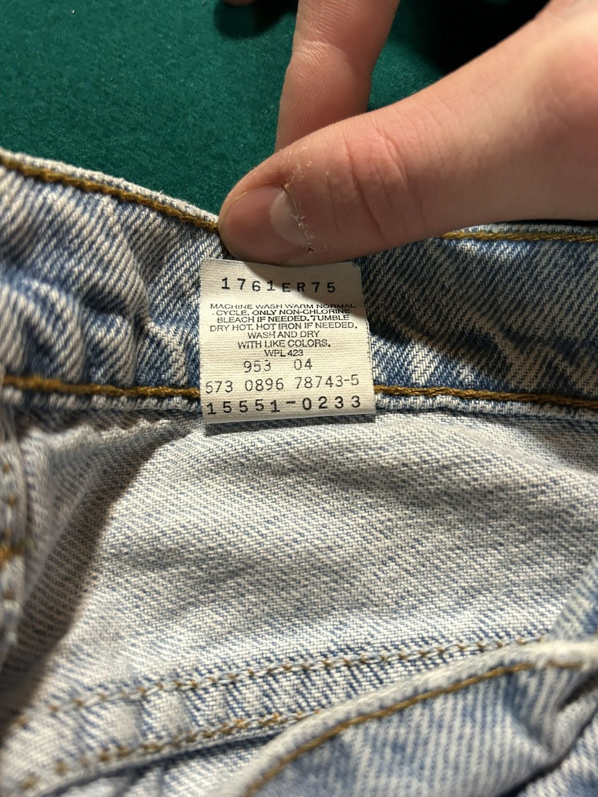 Levi's × Vintage Vintage baggy Levi’s 551 Size US 31 - 5 Thumbnail