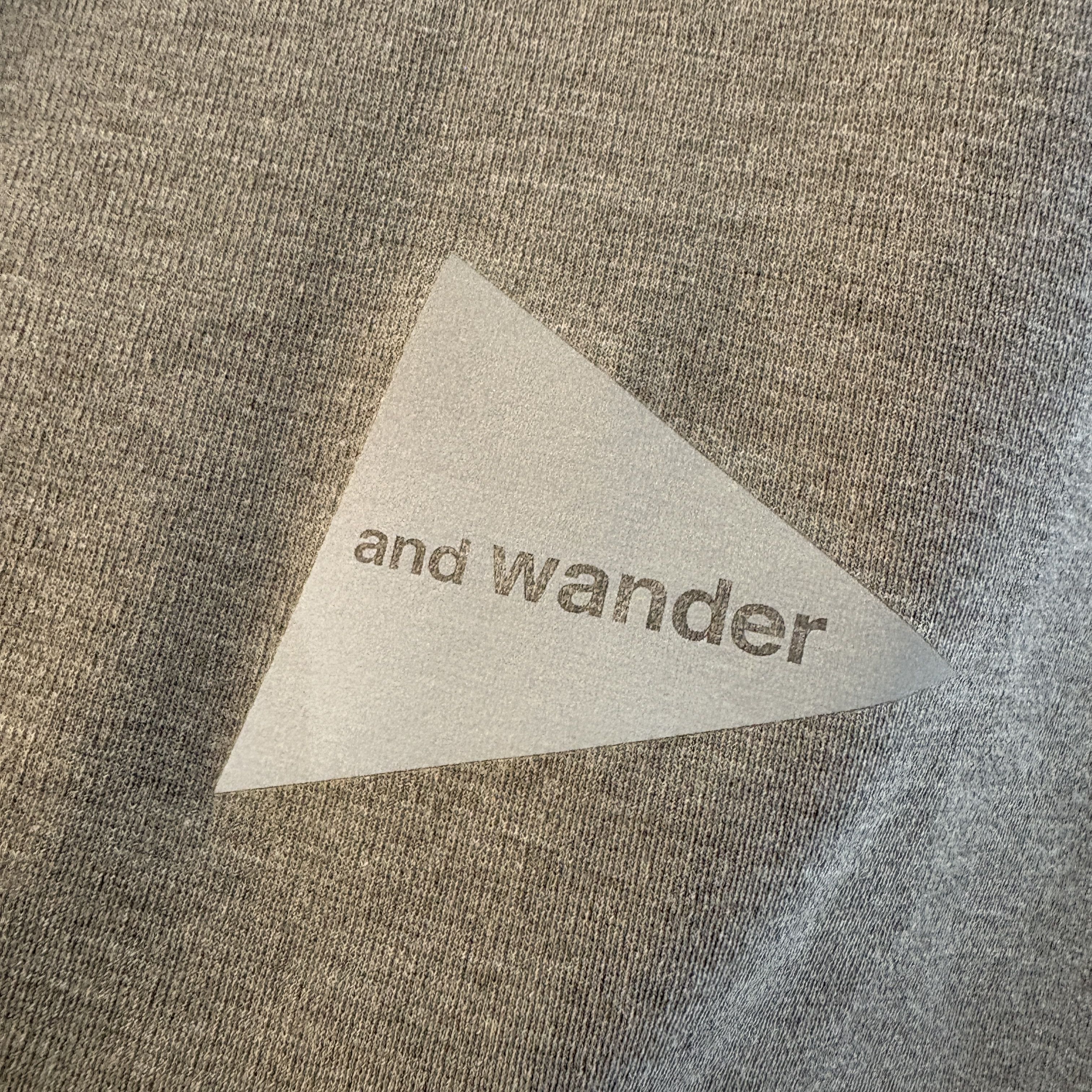 And Wander UV Cut Dry T-shirt Size US M / EU 48-50 / 2 - 4 Thumbnail