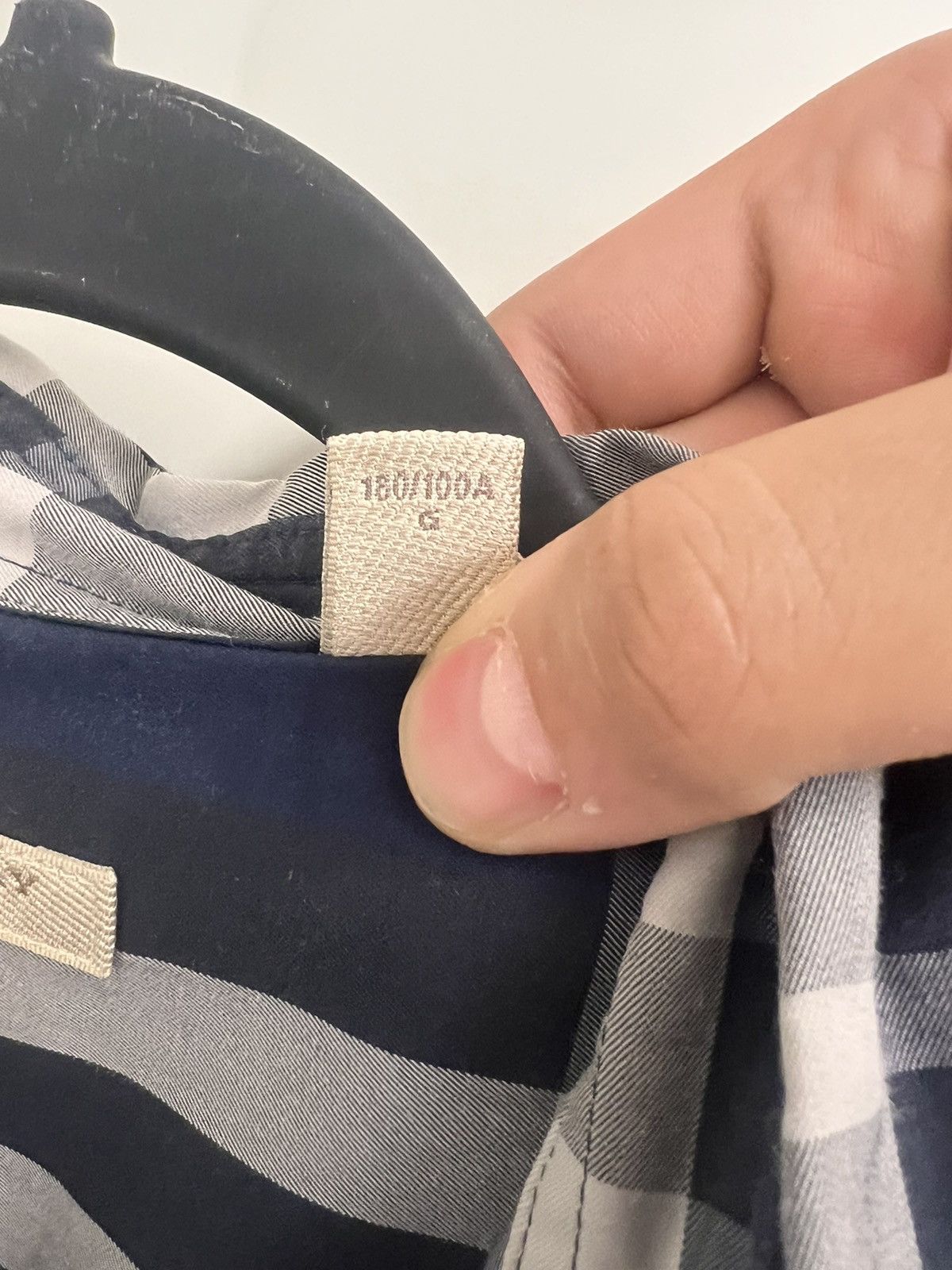Burberry Long Sleeve Burberry Shirt Size US L / EU 52-54 / 3 - 6 Thumbnail