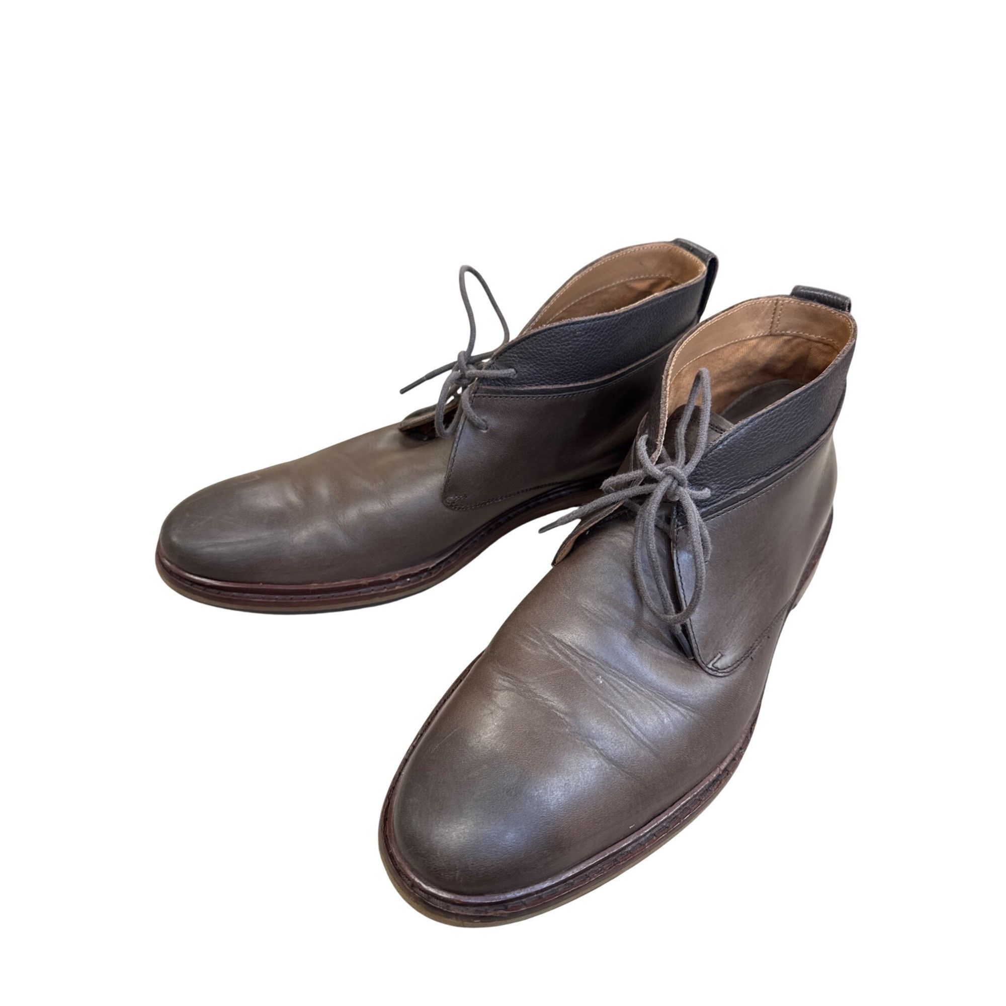 Cole Haan Cole Haan Mens Brown Leather Ankle Chukka Boots Size 10M SKU Size US 10 / EU 43 - 13 Thumbnail