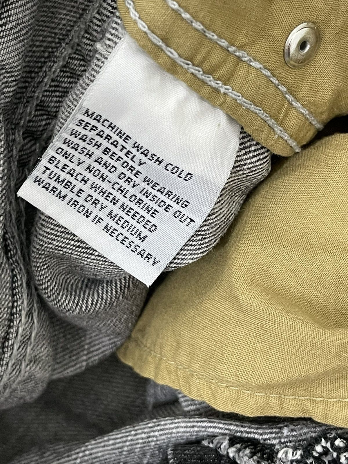 Pelle Pelle Wide Baggy Jeans Pelle Pelle Marc Buchanan Distress 7🟦6 Size US 34 / EU 50 - 22 Thumbnail