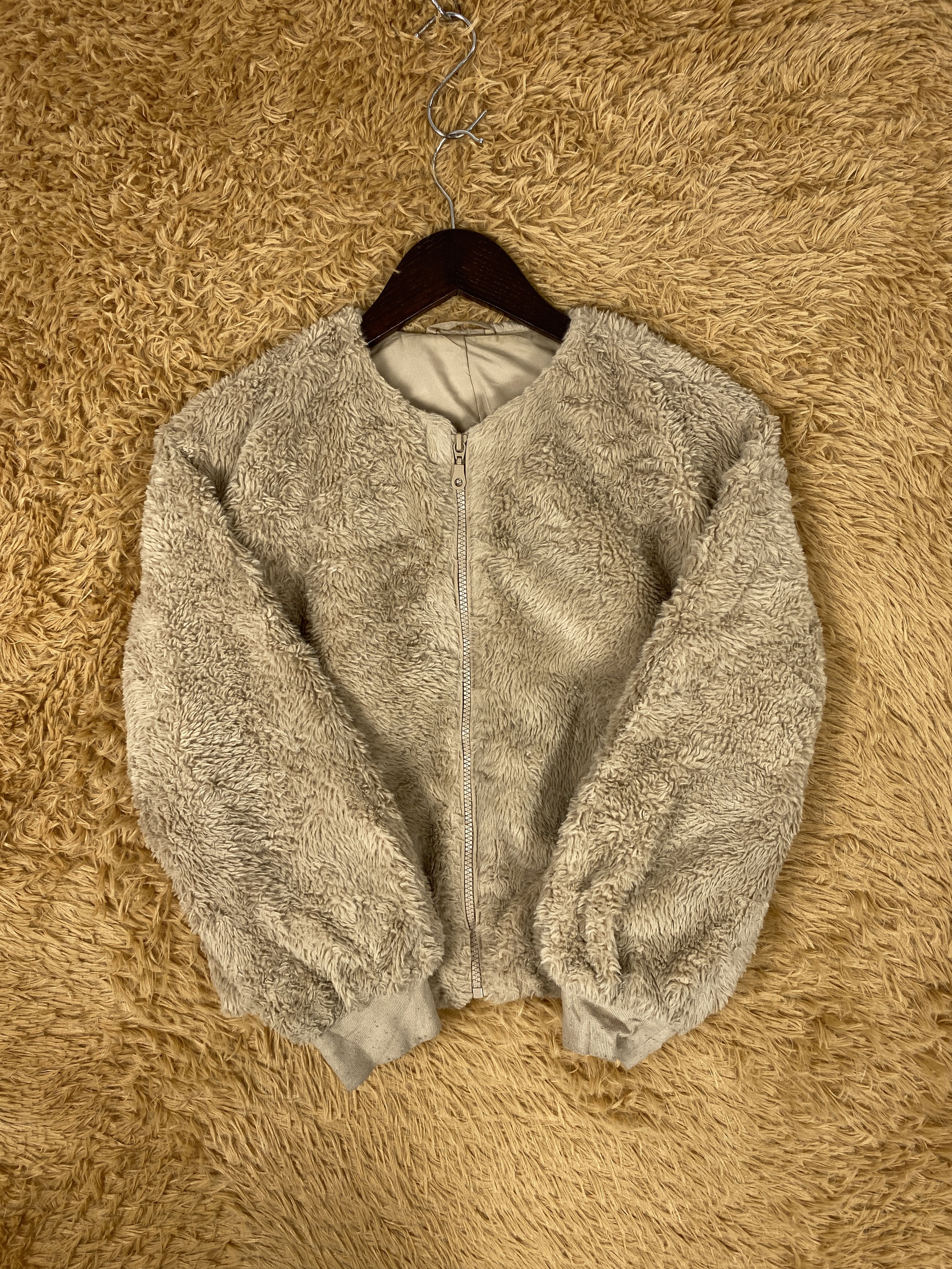 GU × Vintage Vintage GU Fleece Jacket Size S / US 4 / IT 40 - 4 Thumbnail