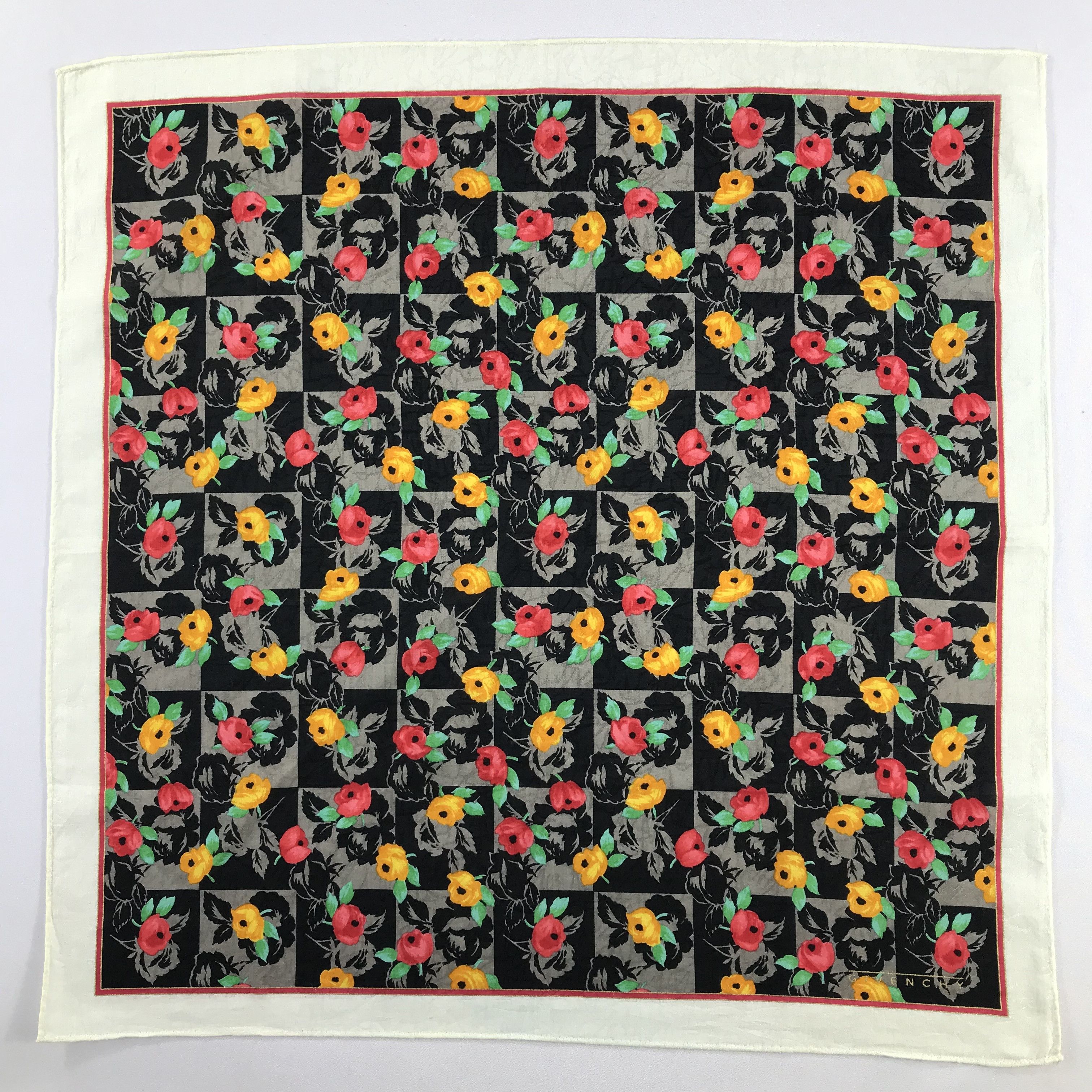 Vintage Givenchy Handkerchief / Bandana / Neckerchief C566 Size ONE SIZE - 3 Thumbnail