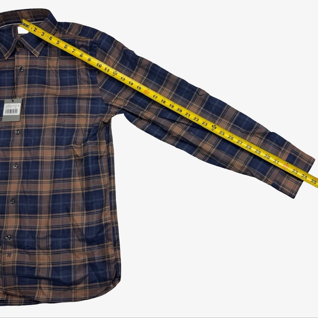 Hickey Freeman NEW Hickey Freeman Men's Flannel Button Flannel Shirt Blue/ Size US L / EU 52-54 / 3 - 10 Thumbnail