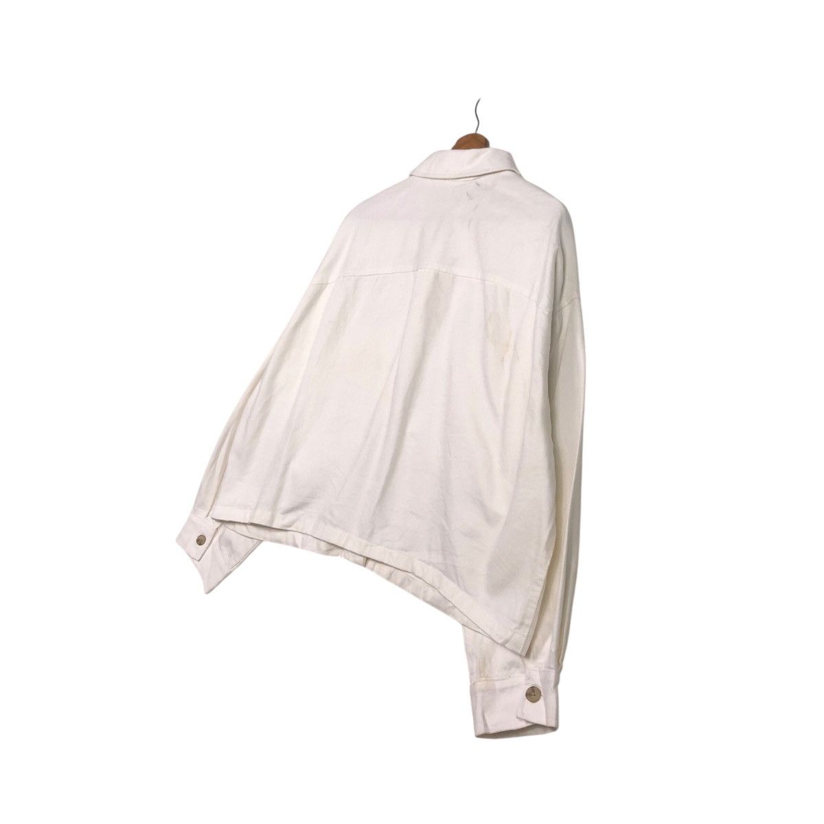 Japanese Brand 📌Vintage Cropped Trucker Biker Jacket Gu Japan Issey Miyake Size US XXL / EU 58 / 5 - 11 Thumbnail