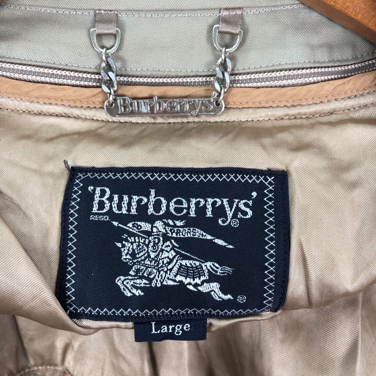 Burberry Vintage Luxury Og BURBERRYS LONDON ENGLAND Nova Trench Coat Size US L / EU 52-54 / 3 - 5 Thumbnail