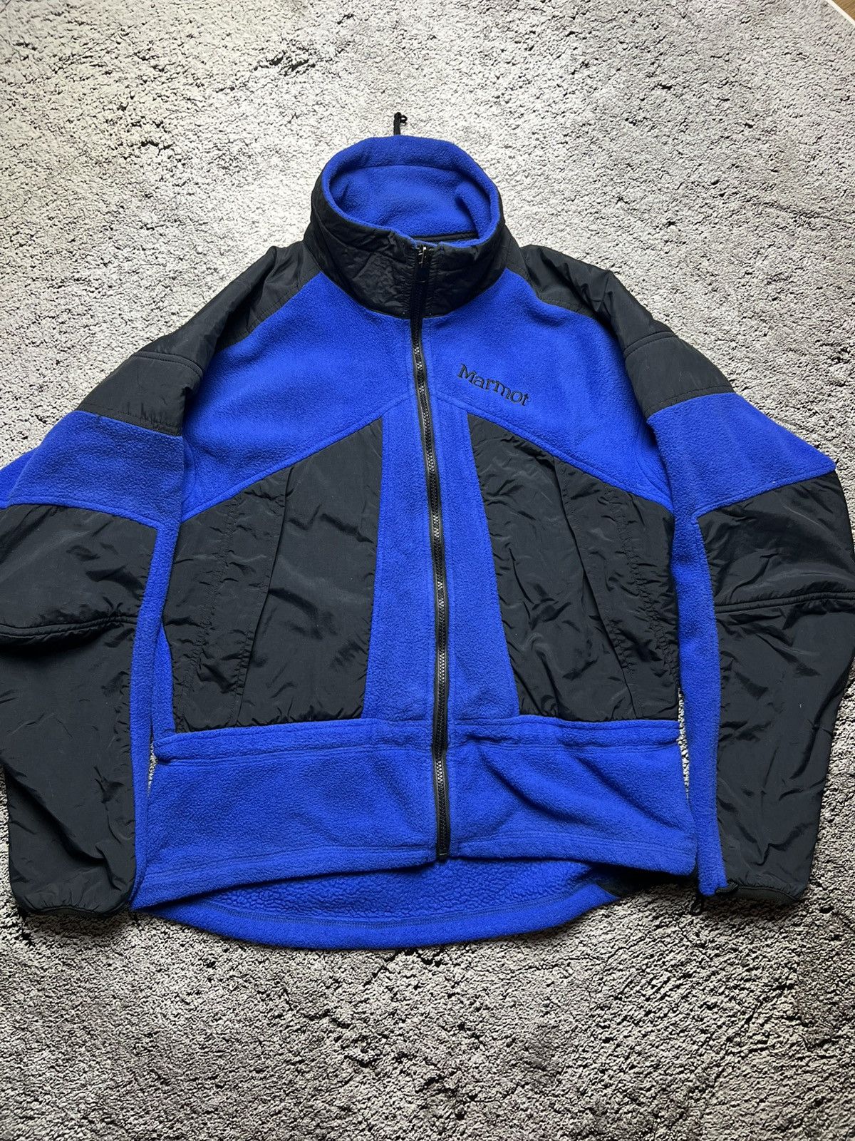 Marmot Marmot vintage fleece + nylon zip jacket Size US M / EU 48-50 / 2 - 1 Thumbnail