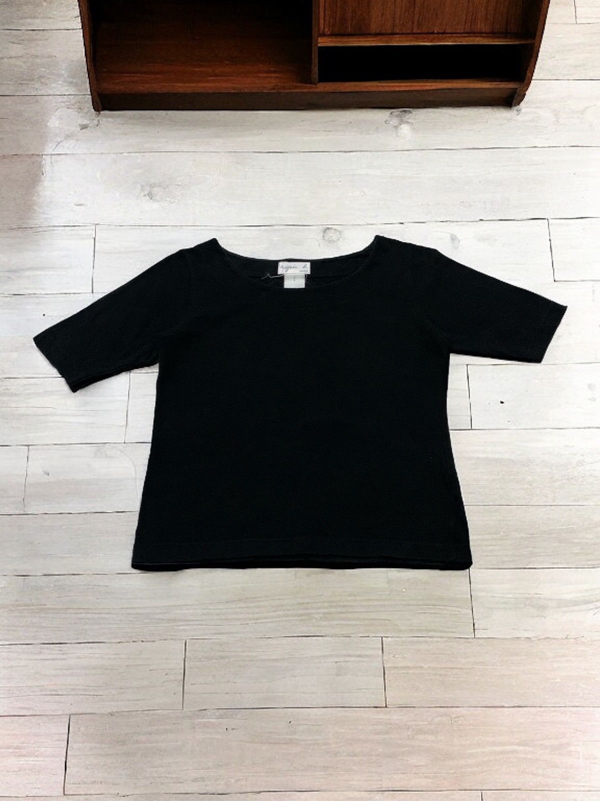agnes b. Vintage Agnes B Crop Top Size S / US 4 / IT 40 - 1 Thumbnail
