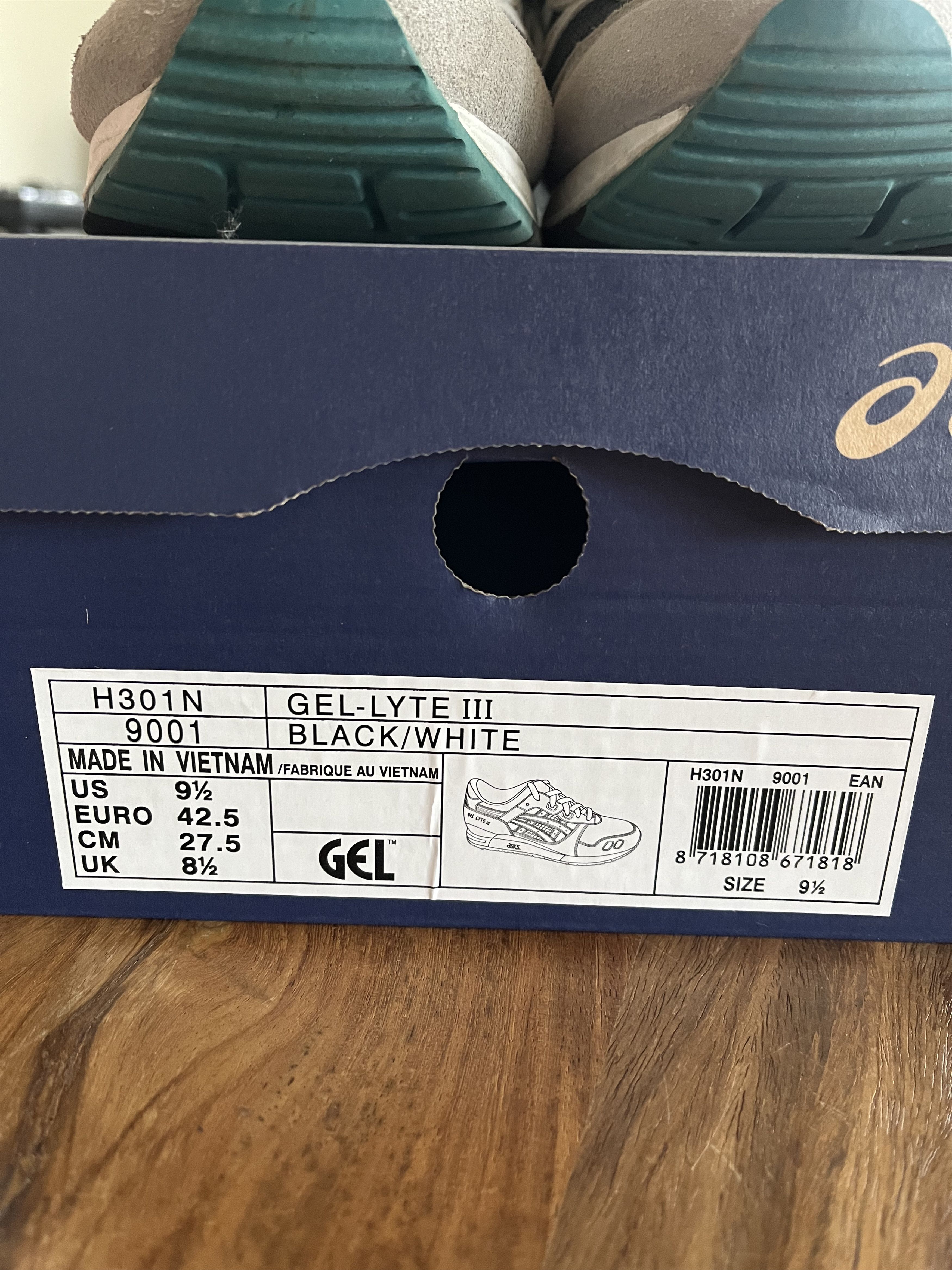 Asics Asics Gel-Lyte III Size US 9.5 / EU 42-43 - 3 Thumbnail