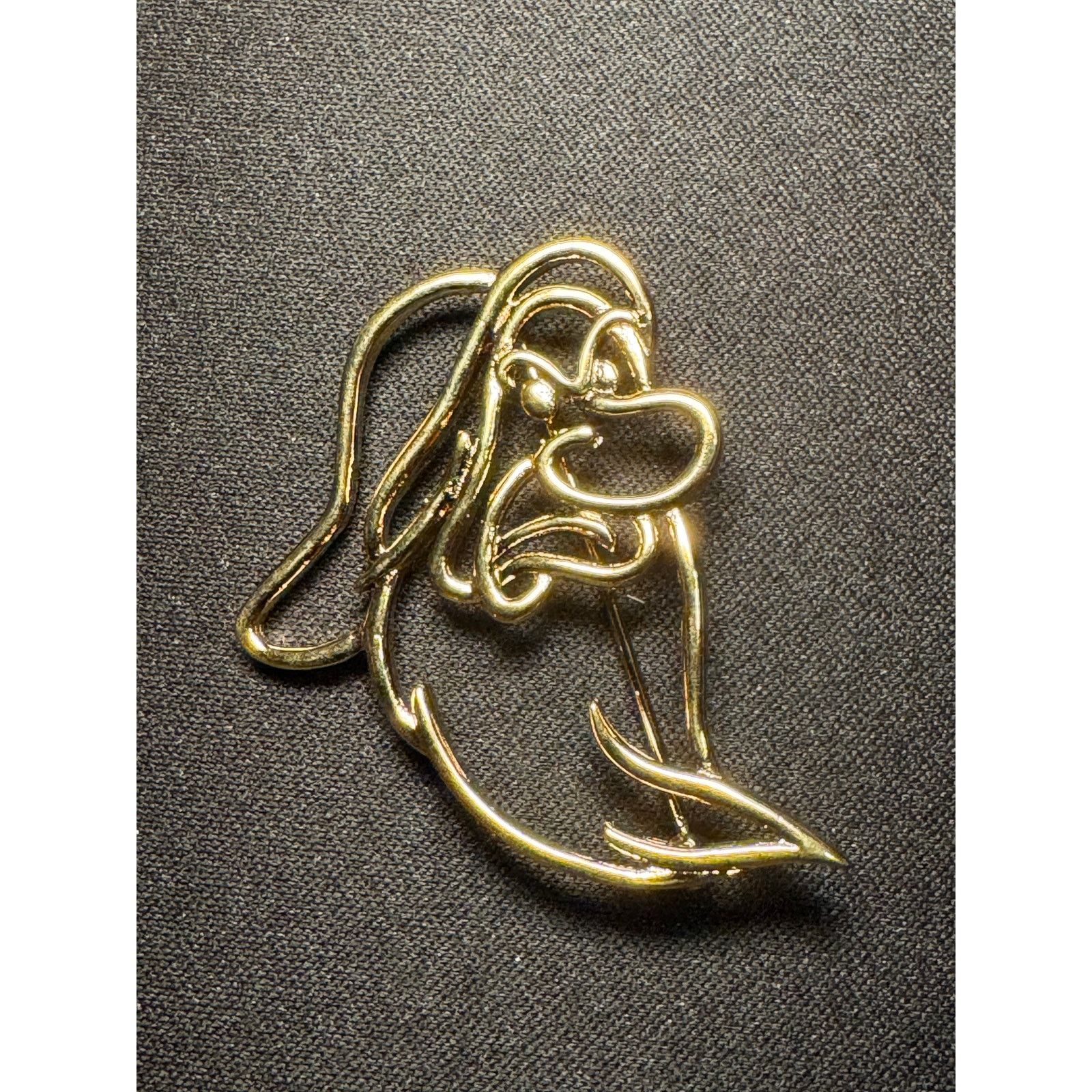 Disney Vintage Disney Sterling Vermeil Van Dell "Grumpy" Brooch Size ONE SIZE - 1 Thumbnail
