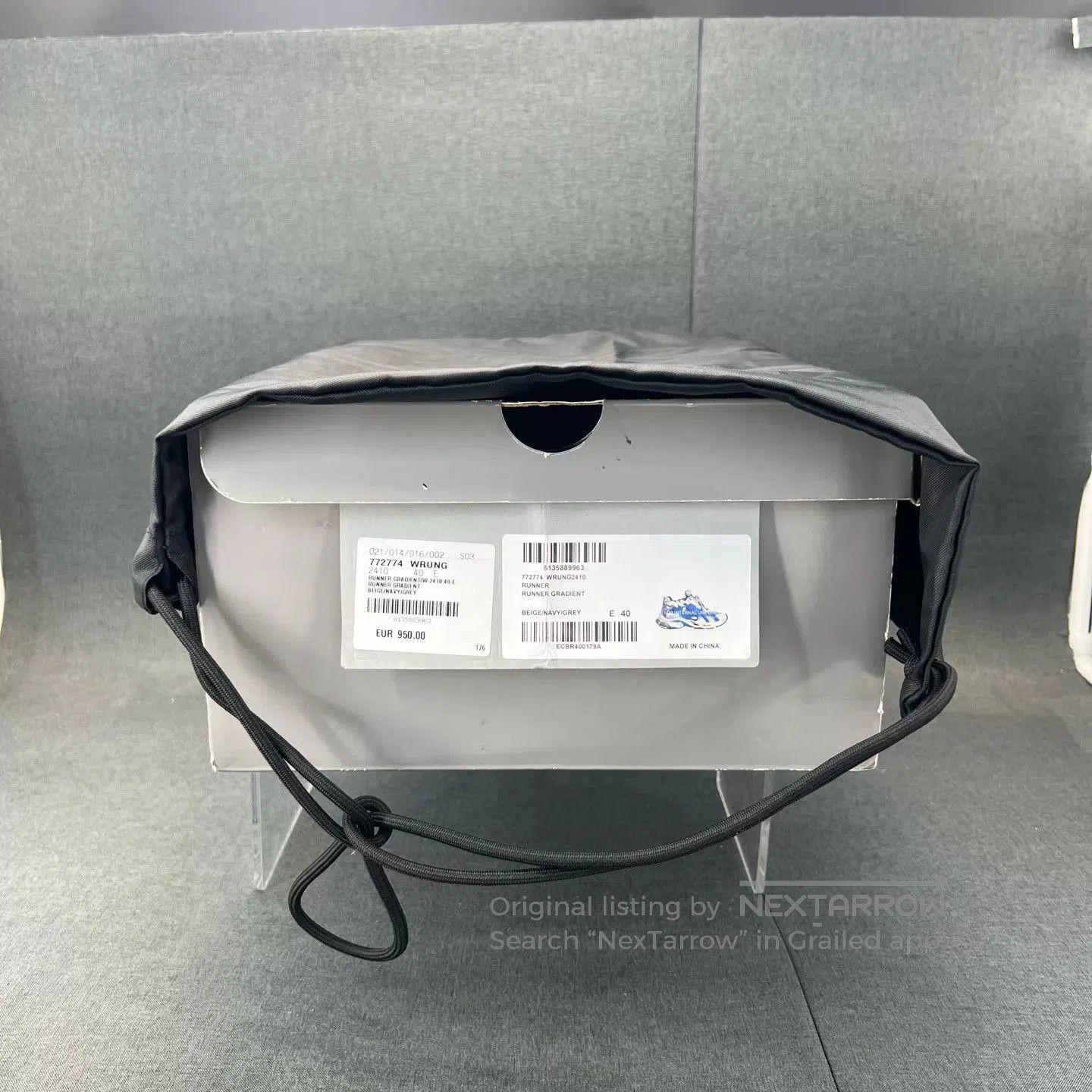 Balenciaga Blue Low-Top Sneakers Size 7. Size US 7 / EU 40 - 9 Thumbnail