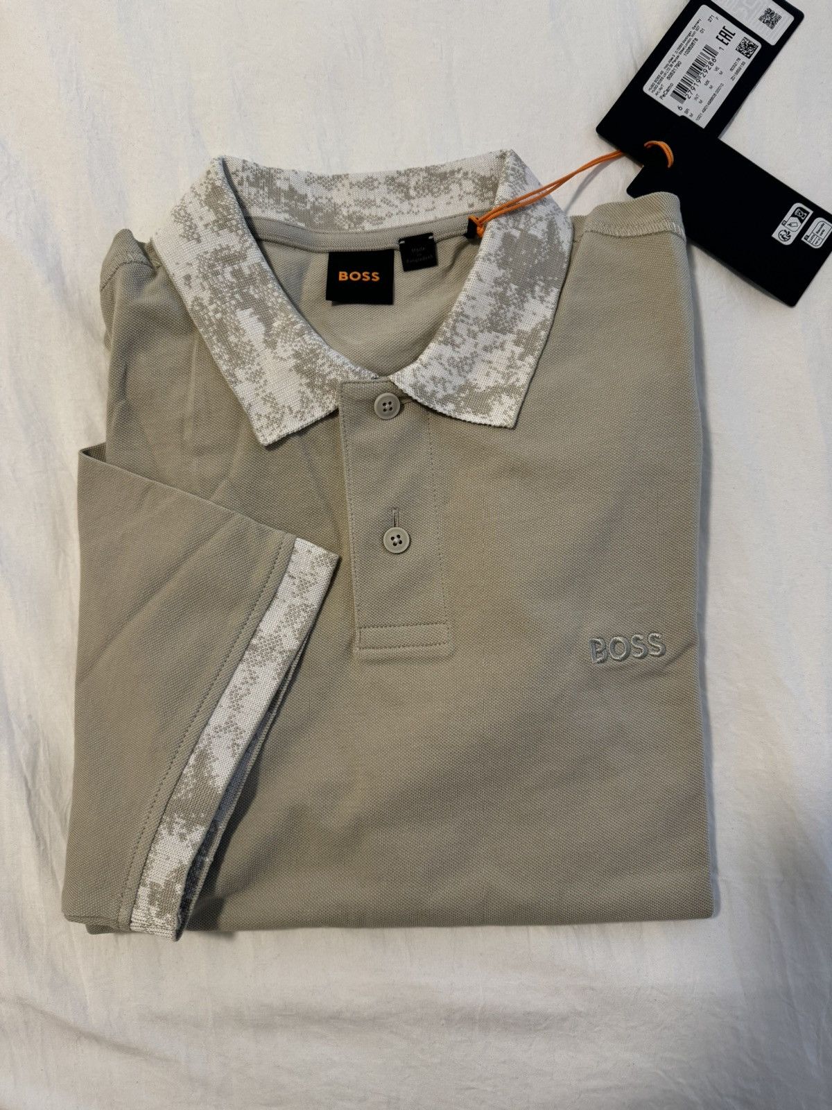 Hugo Boss Camo Print Polo Pique Size US M / EU 48-50 / 2 - 2 Thumbnail