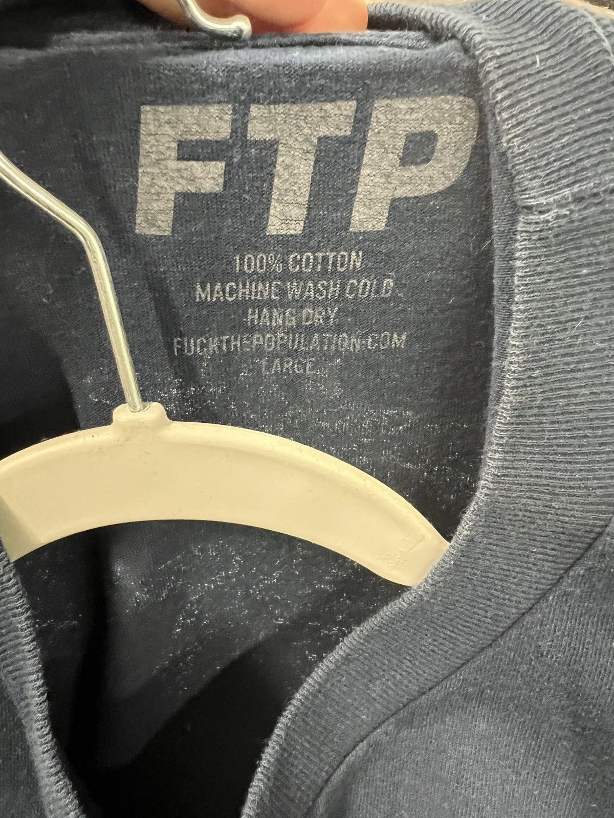 Fuck The Population Ftp Colt 45 Tee Size US L / EU 52-54 / 3 - 3 Thumbnail