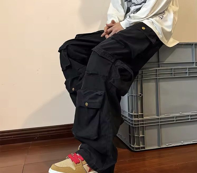 Japanese Brand Multipocket Cargo Pant Size US 27 - 5 Thumbnail