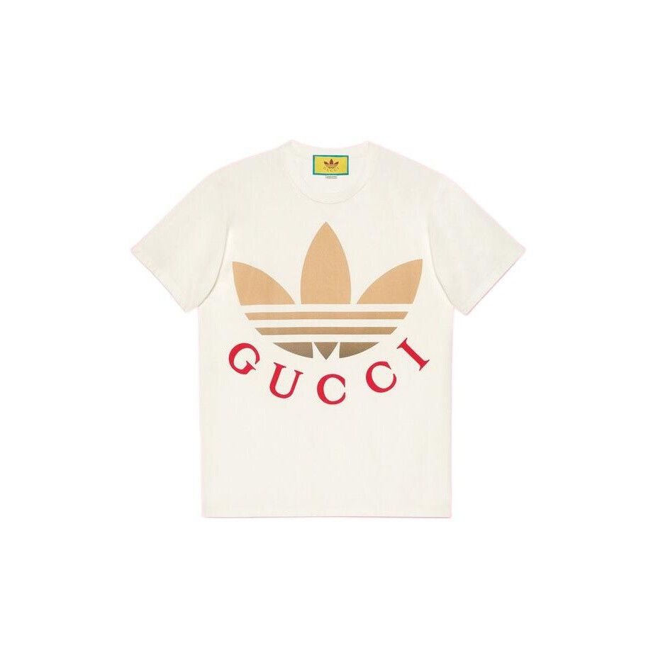 Gucci Gucci x adidas originals Logo T-Shirt S Size US S / EU 44-46 / 1 - 1 Thumbnail