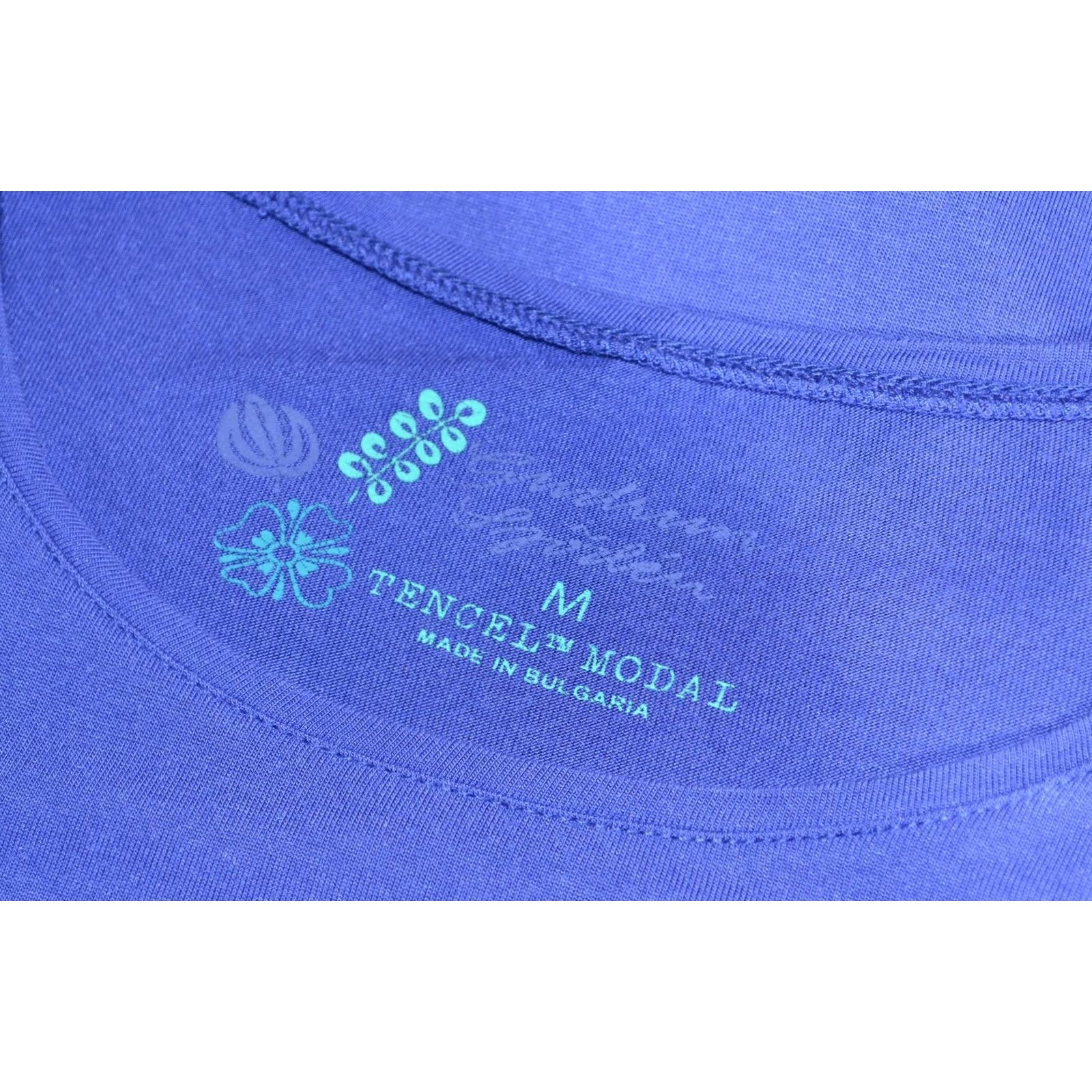 Vintage Gudrun Sjoden Womens Casual Modal Long Sleeve Top Shirt Blue M Size M / US 6-8 / IT 42-44 - 5 Thumbnail
