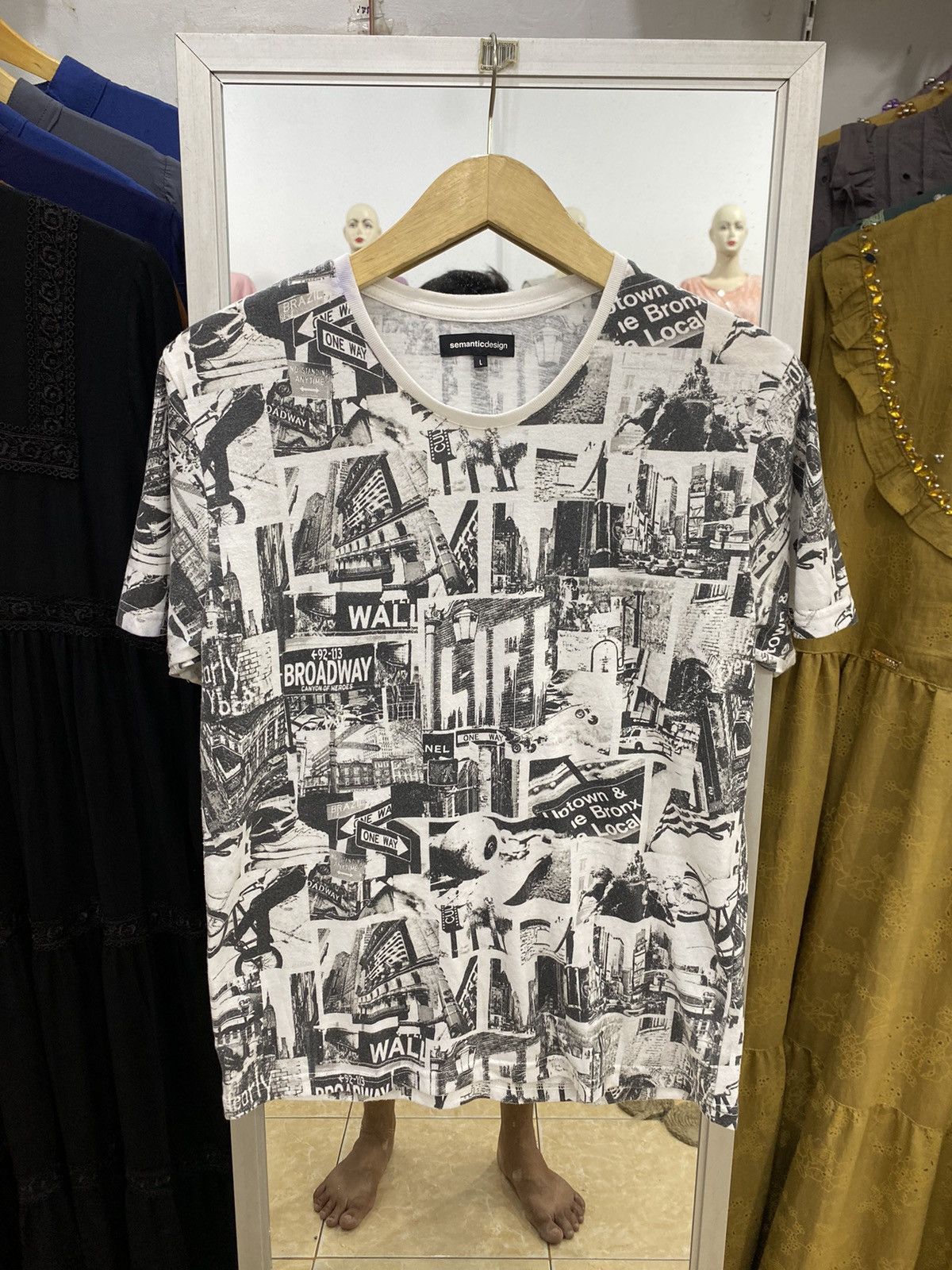 Semantic Design Full Print T Shirt