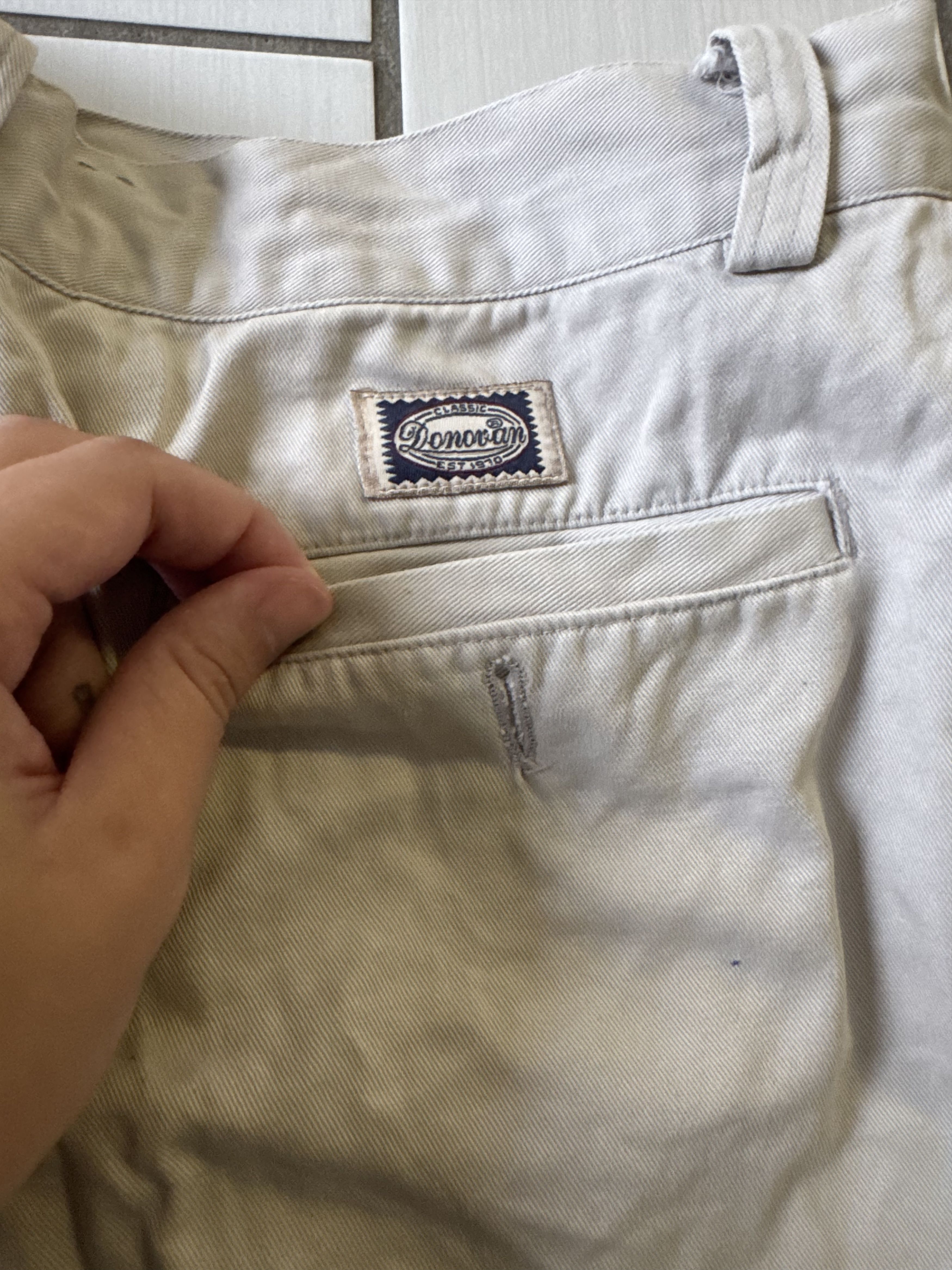 Other Vintage Donovan Khaki Shorts Size US 32 / EU 48 - 5 Thumbnail