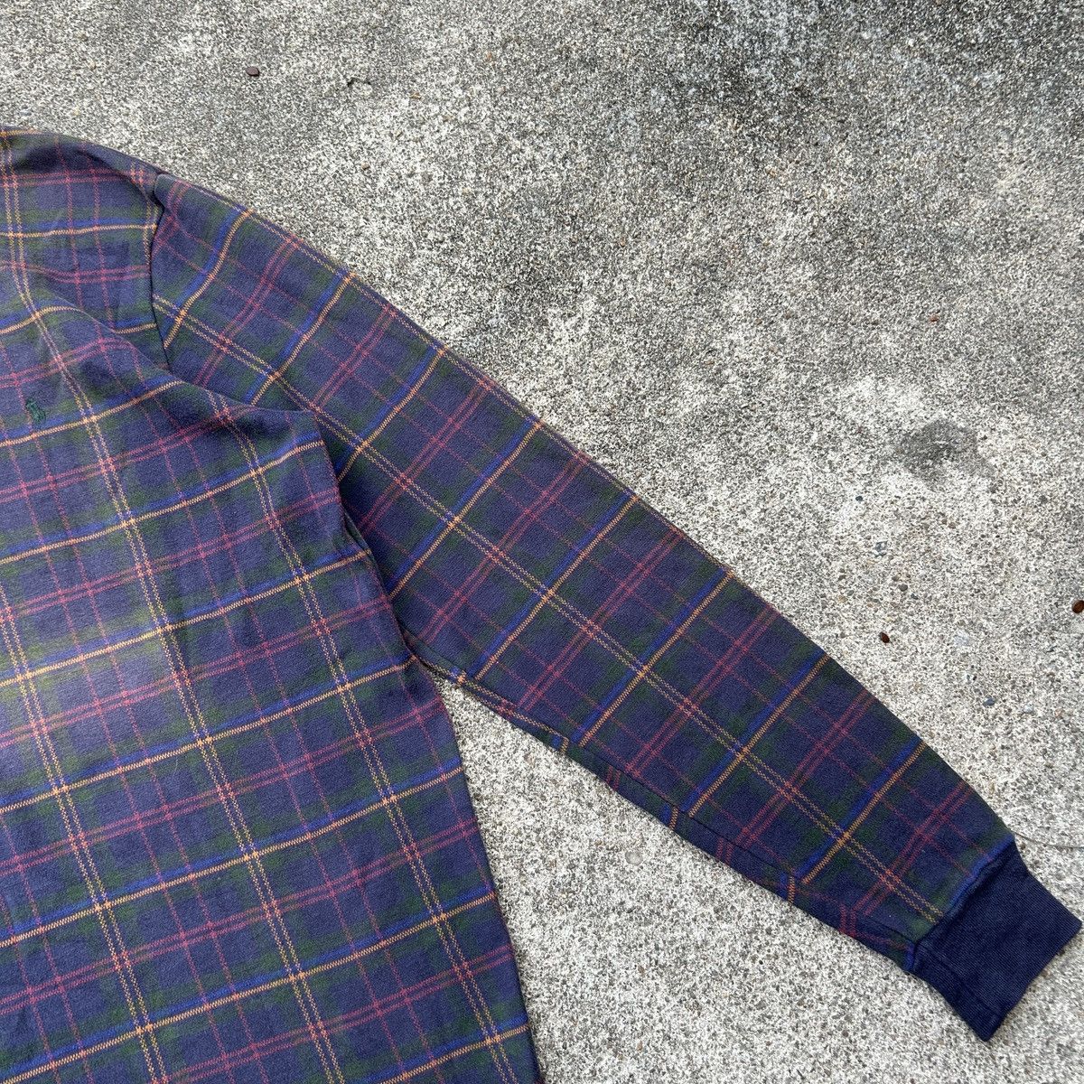 Polo Ralph Lauren Vintage Polo Ralph Lauren Plaid Flannel Shirt Sunfadded Size US S / EU 44-46 / 1 - 8 Thumbnail