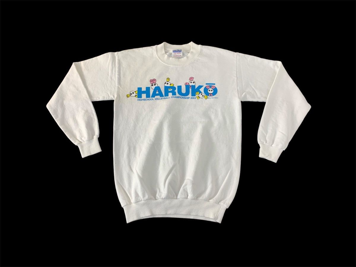 Japanese Brand 90s Haruko Volleyball Championship 03 Crewneck Sweatshirt Size S / US 4 / IT 40 - 1 Thumbnail