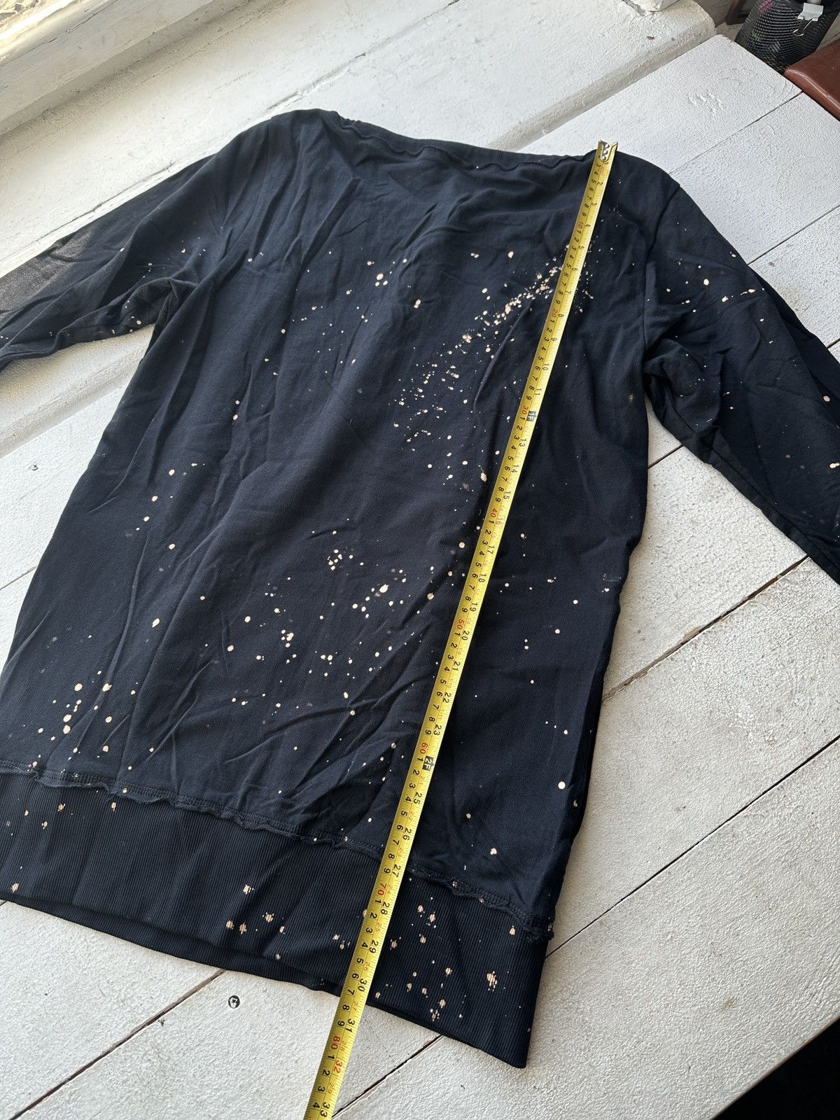Diesel 🚨90s Diesel black stains distressed Washed Zip Sweatshirt Size S / US 4 / IT 40 - 11 Thumbnail