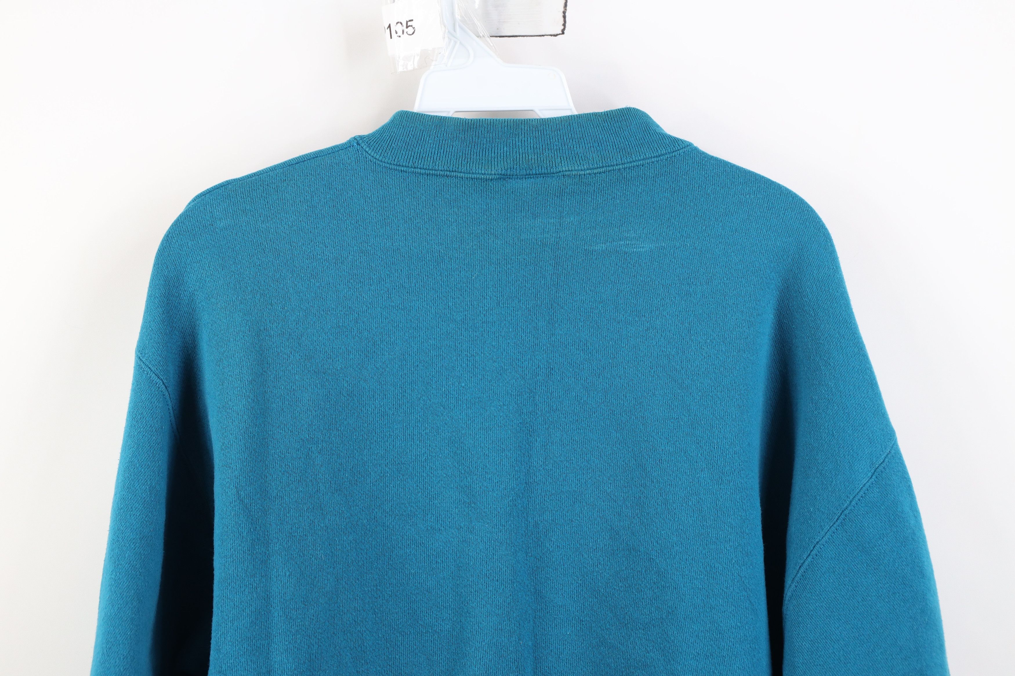 Vintage Vintage 90s Streetwear Crewneck Sweatshirt Blue USA Size US L / EU 52-54 / 3 - 11 Thumbnail