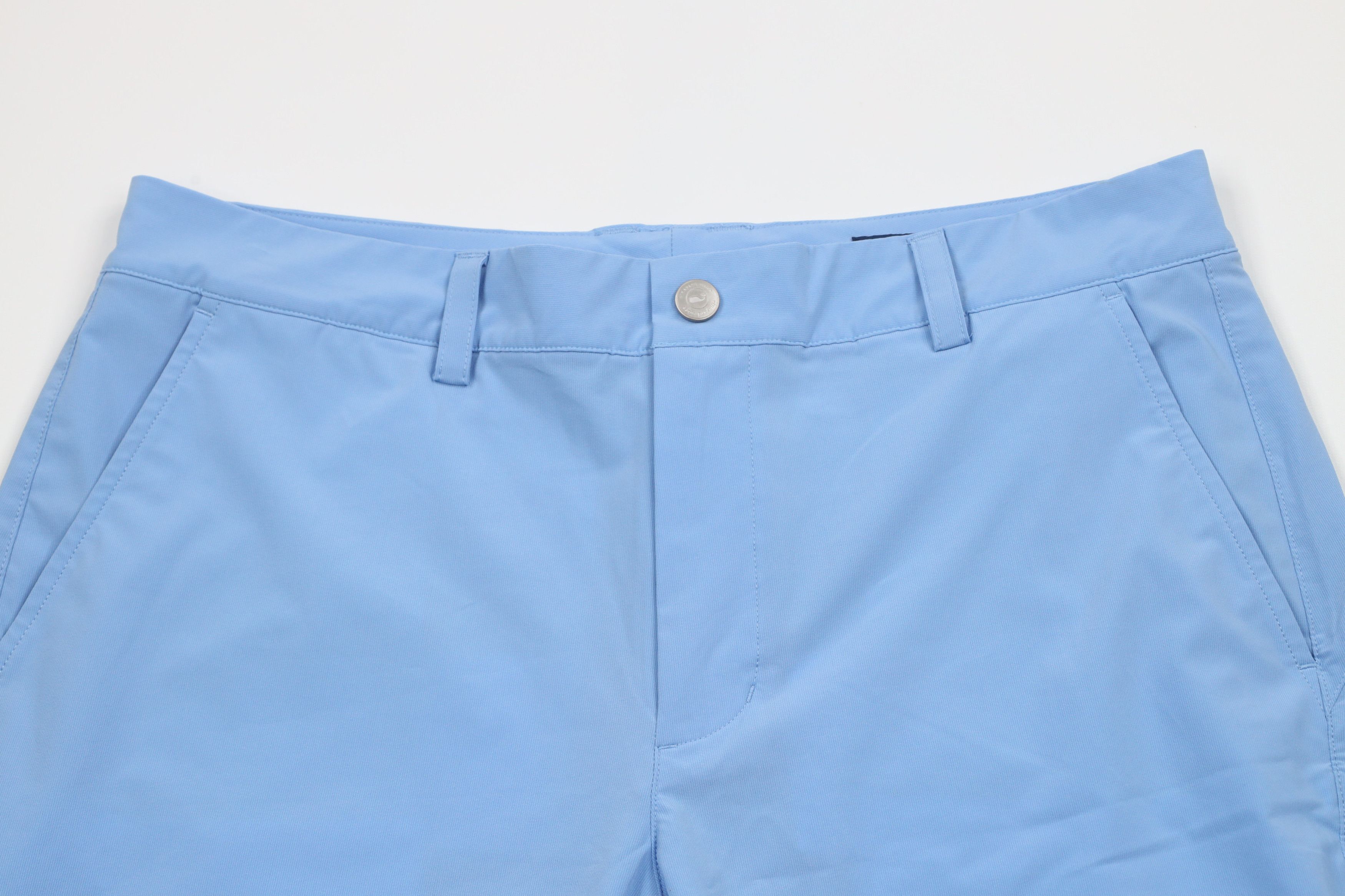 Vineyard Vines × Vintage Vineyard Vines Front Tech Golf Chino Shorts Carolina Blue Size US 34 / EU 50 - 2 Thumbnail