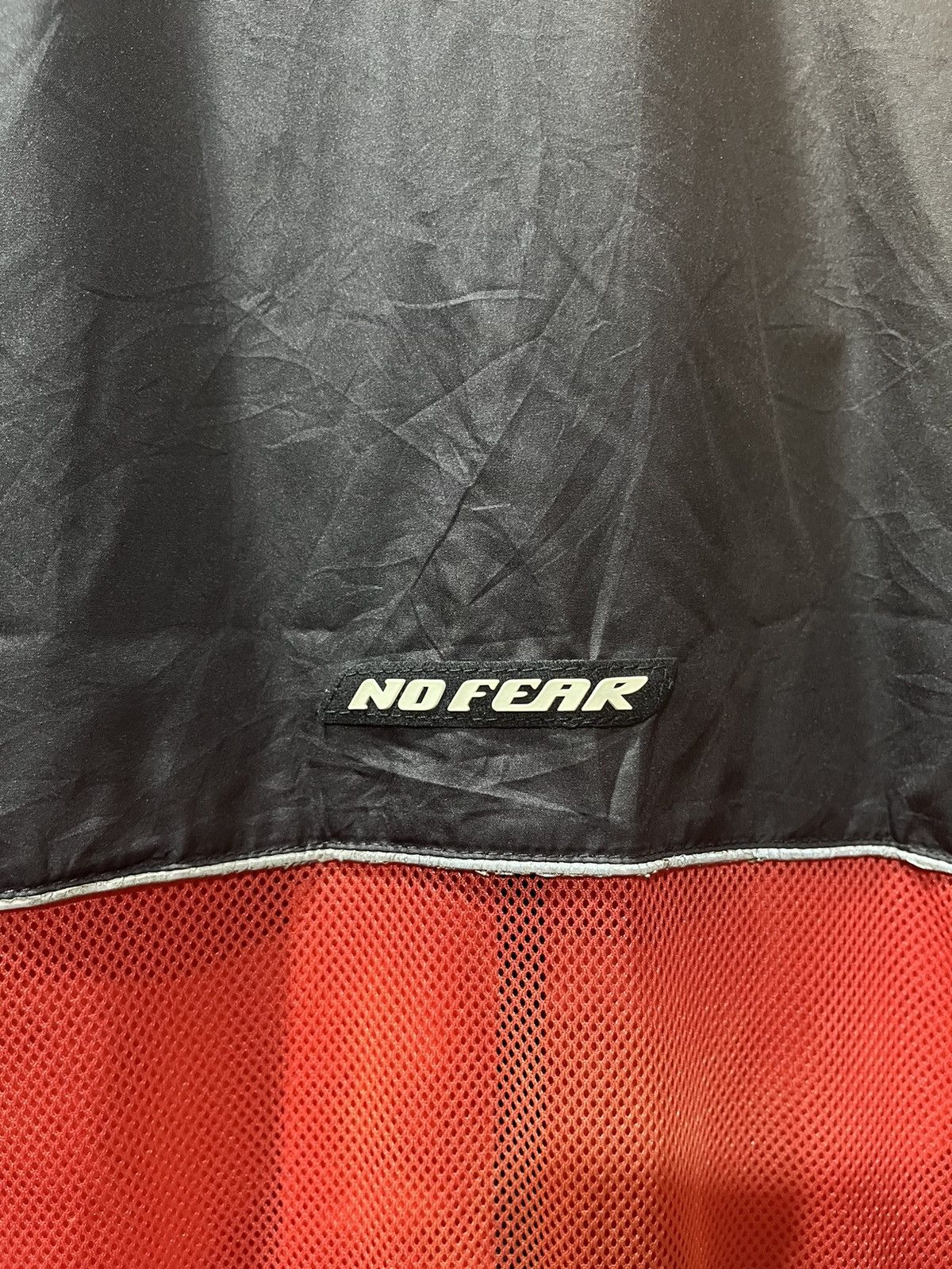 No Fear No Fear Red Black Vest Jacket Rubber Logo 90s Size US S / EU 44-46 / 1 - 4 Thumbnail