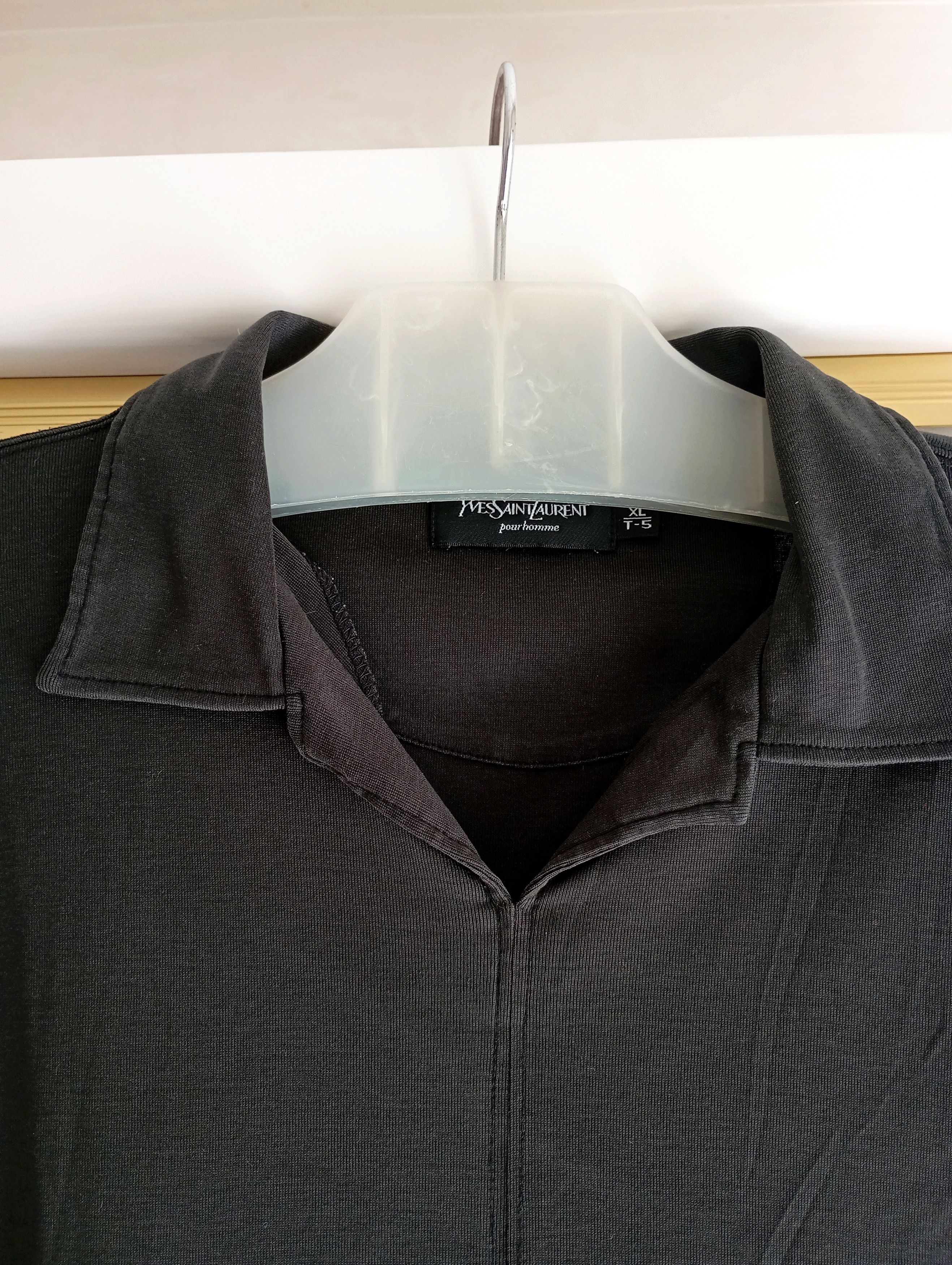 Vintage × Yves Saint Laurent Vintage YSL Yves Saint Laurent Small Logo T Shirt Size US XL / EU 56 / 4 - 4 Thumbnail