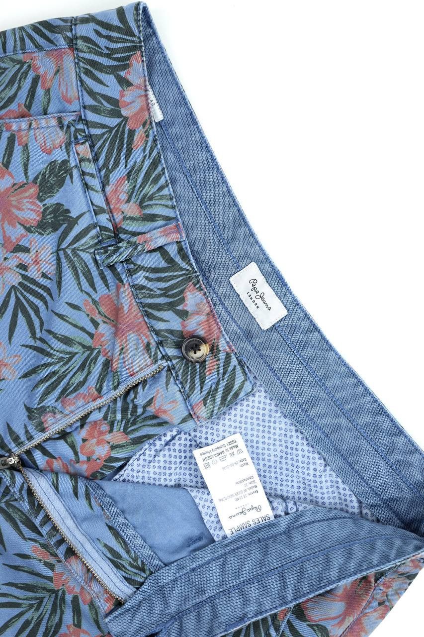 Pepe Jeans PEPE JEANS Printed chino shorts Size US 32 / EU 48 - 5 Thumbnail