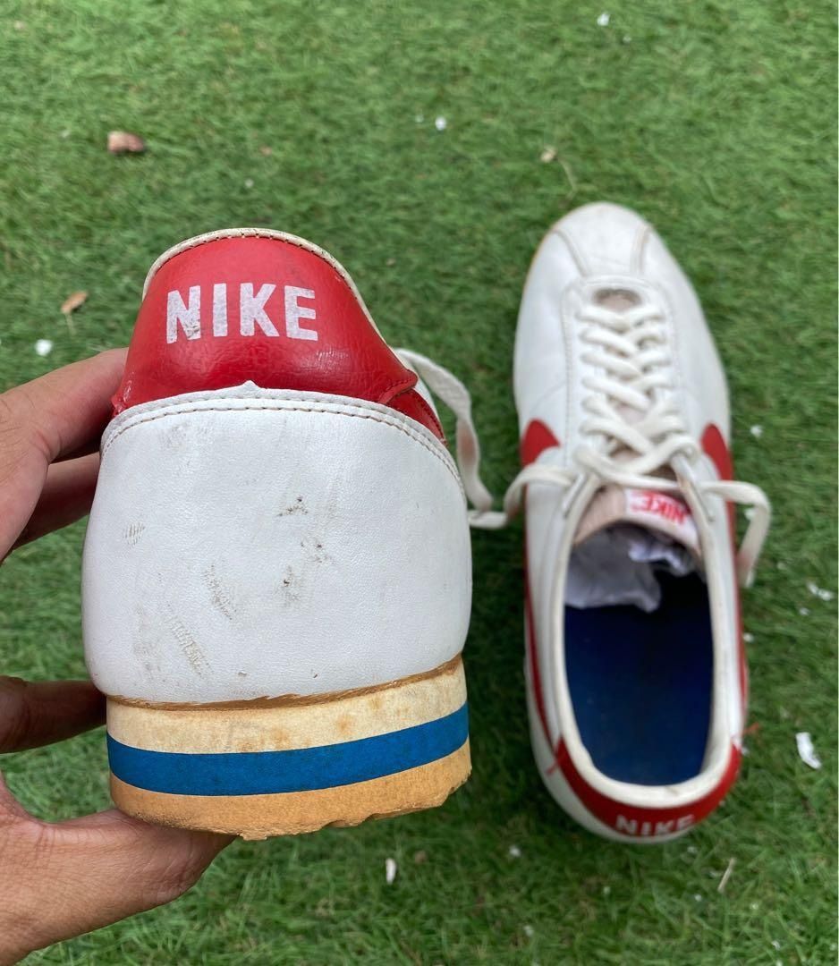 Nike × Vintage VINTAGE 80’ NIKE CORTEX LEATHER SNEAKER Size US 15 / EU 48 - 5 Thumbnail