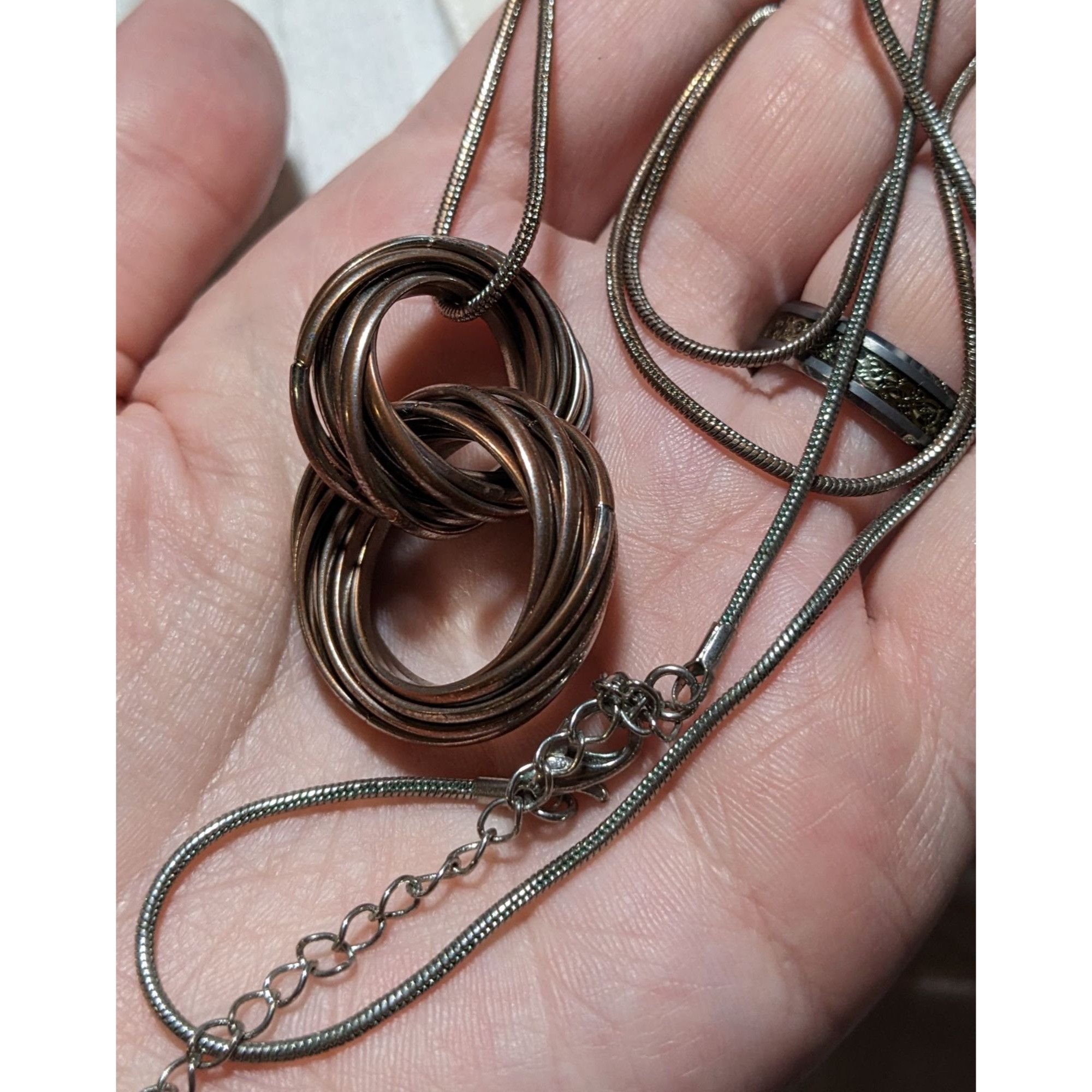 Other Ring Knot Pendant Necklace Size ONE SIZE - 7 Thumbnail