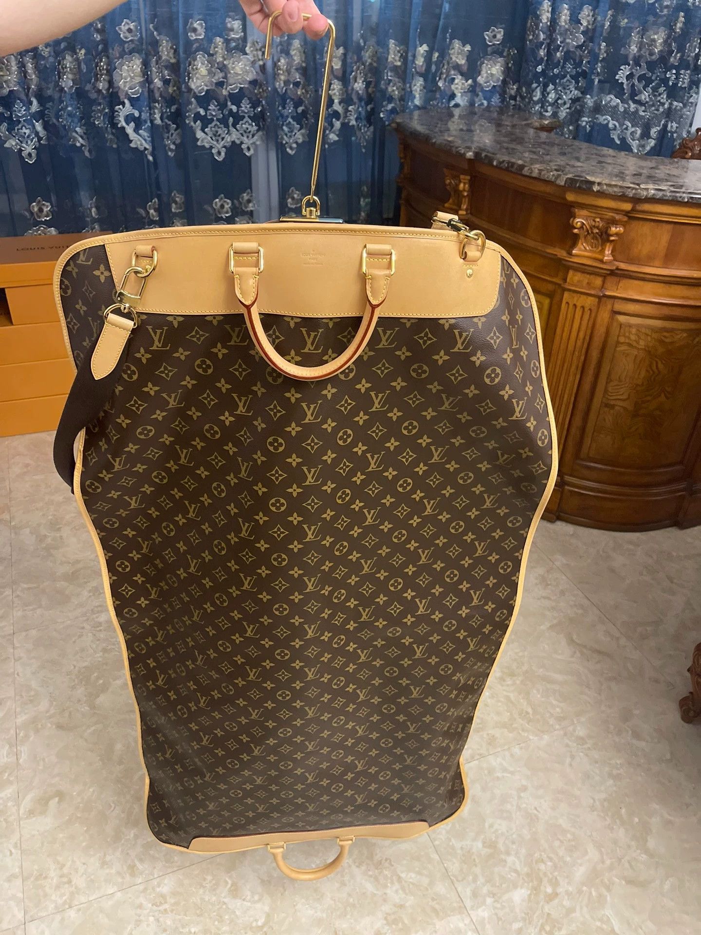 Louis Vuitton LV Monogram Full Print Jacket + Dust Bag Size ONE SIZE - 3 Thumbnail