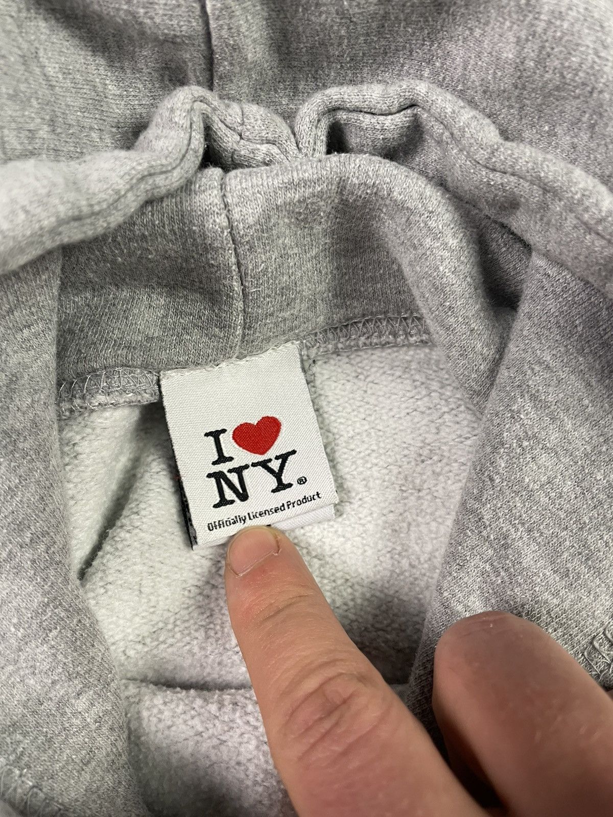 I Love NY Vintage Y2K I Love NY Hoodie Sweatshirt Size US M / EU 48-50 / 2 - 2 Thumbnail