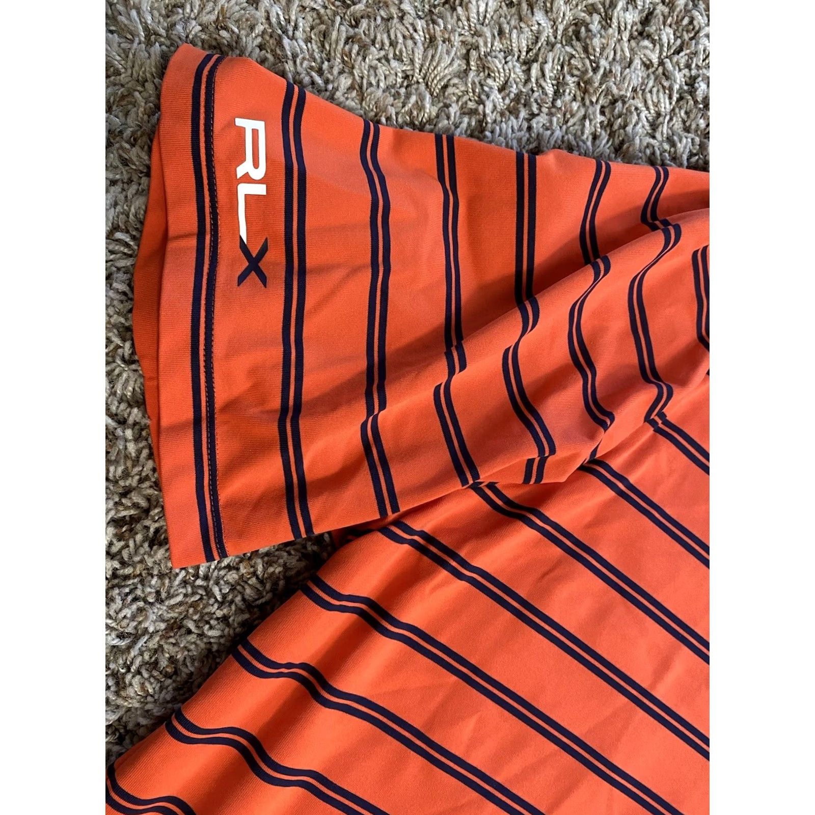 Ralph Lauren VINTAGE? (No) Gozzer Ranch Ralph Lauren RLX Golf Polo Men’s 2XL Orange Shirt Polo Golf RLX Men 2XL Orange Mens Polo RLX Golf Polo Size US XXL / EU 58 / 5 - 3 Thumbnail