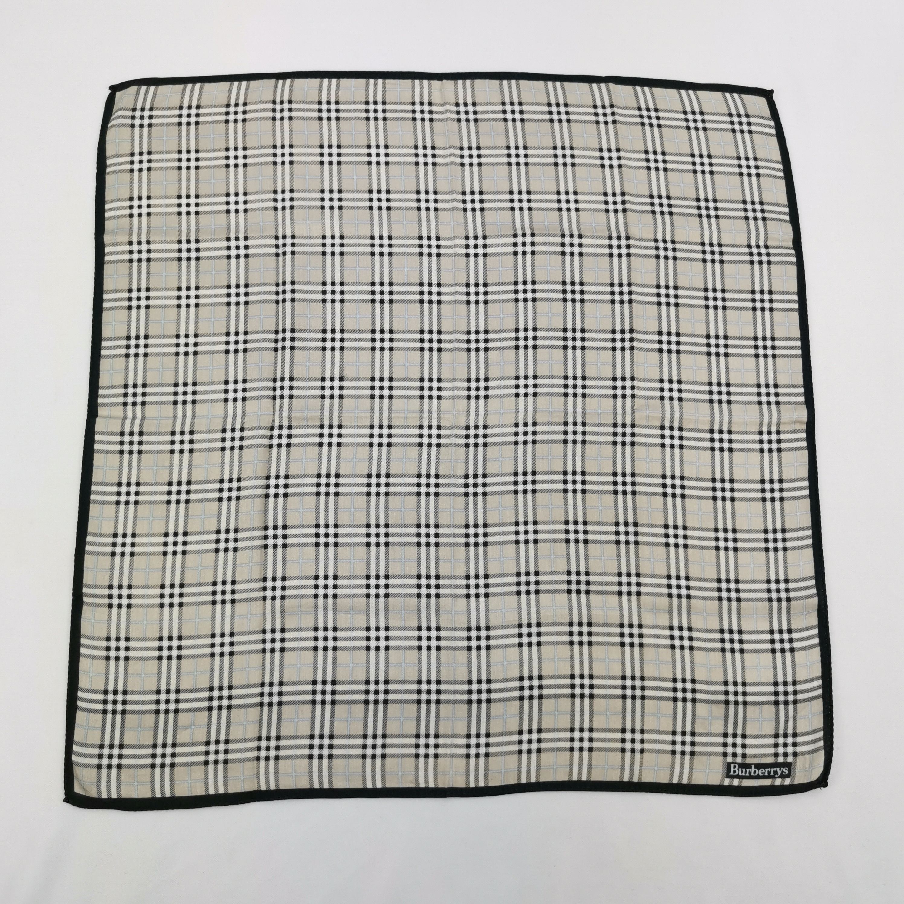 Burberry Vintage Burberry Handkerchief Bandana Pocket Square Size ONE SIZE - 2 Thumbnail