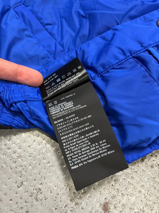 Prada AW2019 Prada Electric Blue Nylon Pants Size US 32 / EU 48 - 14 Thumbnail