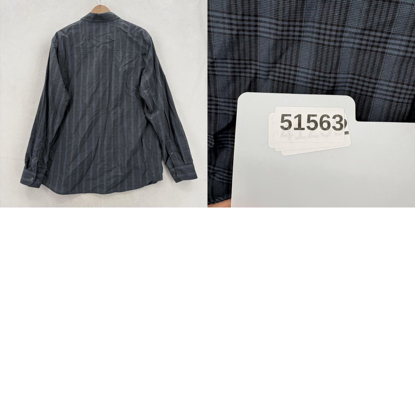 Vintage 5.11 Tactical Echo Long Sleeve Shirt Mens L Gray Plaid Button-Up Snap Pocket Embroidered Casual Fall Cotton Polyester Cotton/Polyester подходят Mens Size US L / EU 52-54 / 3 - 9 Thumbnail