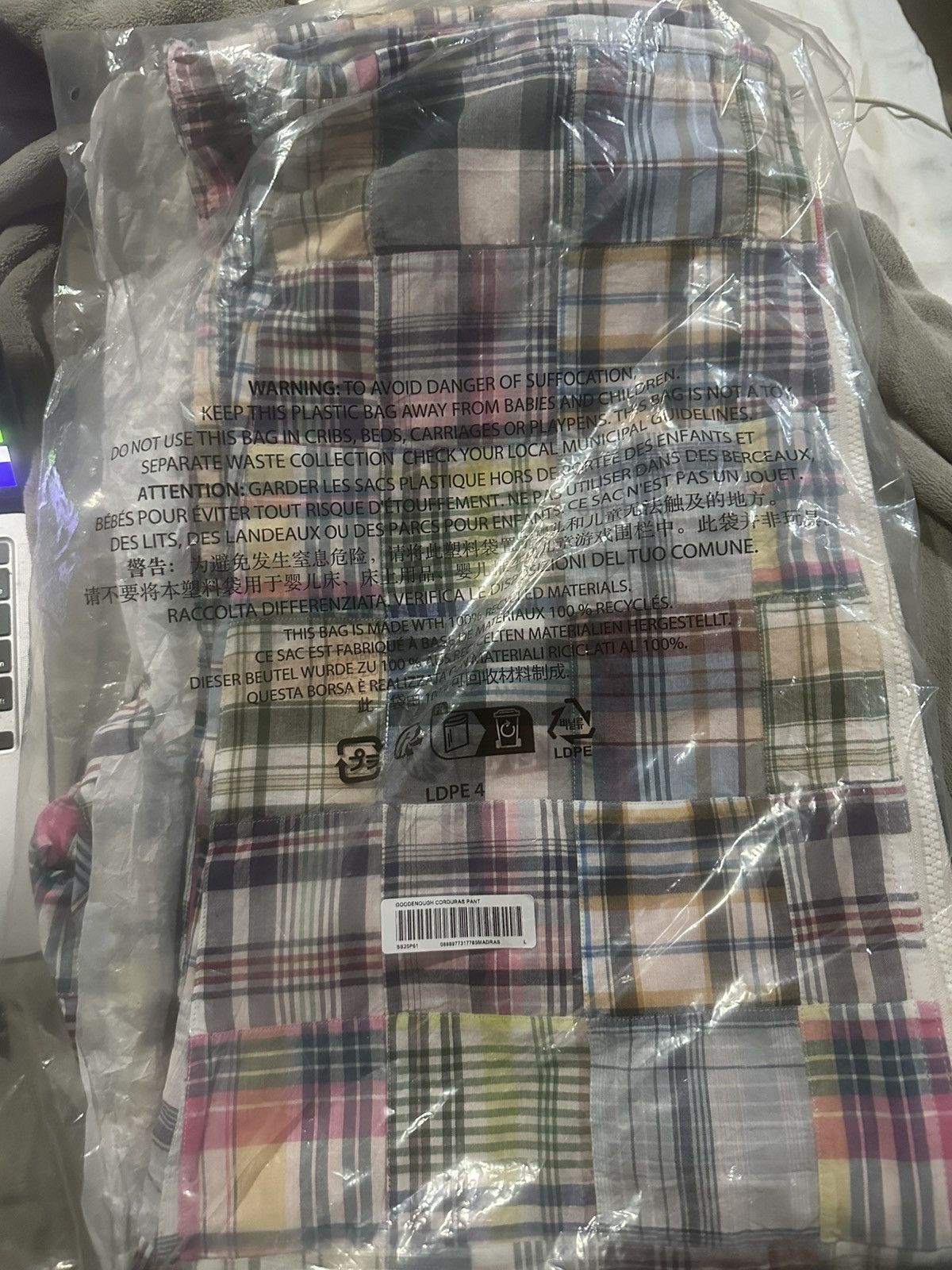 GOODENOUGH × Supreme Supreme GOODENOUGH Patchwork Full Zip Pants Sz Large Cordura Size US 34 / EU 50 - 4 Thumbnail