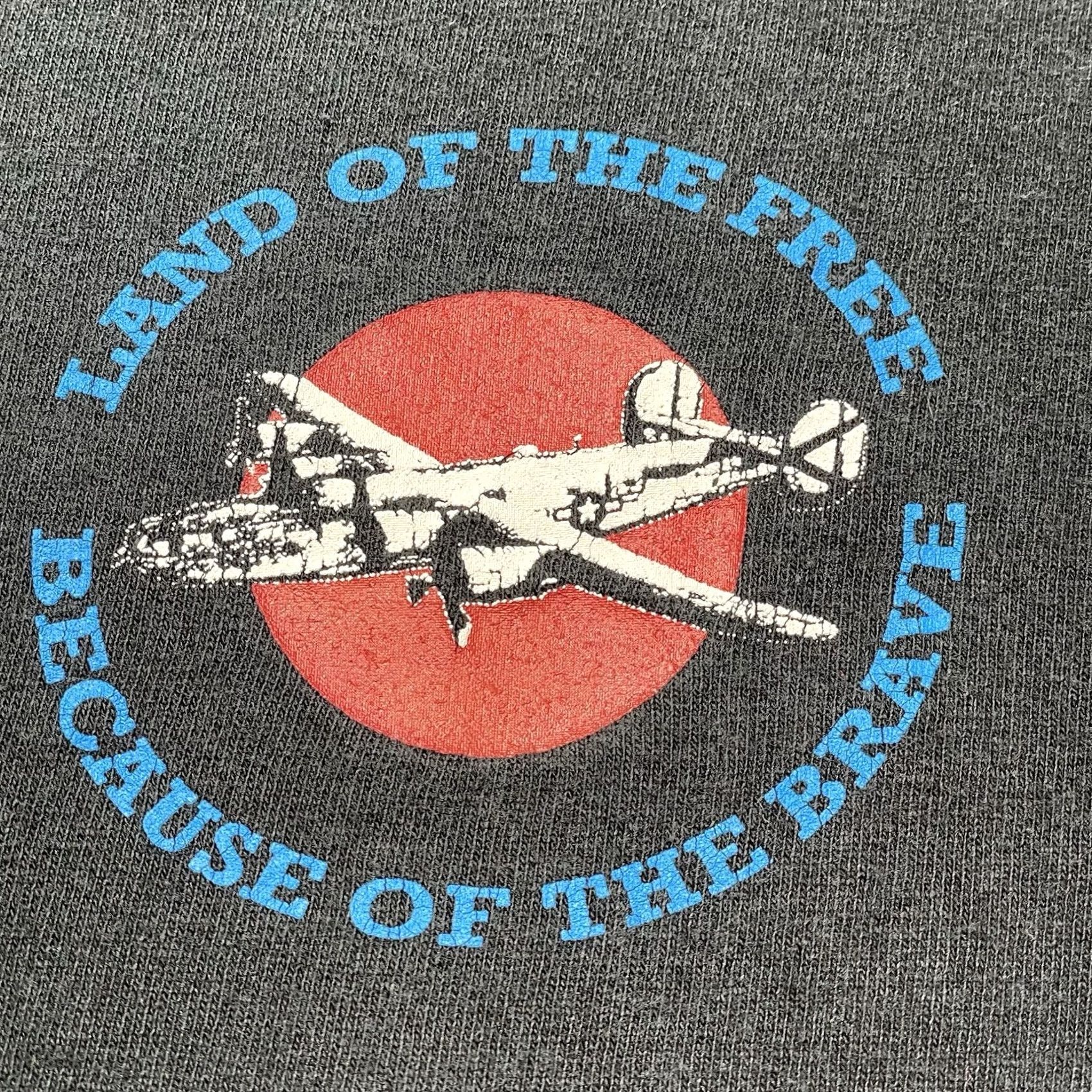 Vintage B24 Liberator Shirt Mens XL Military Plane Bull Snooker Consolidated Aircraft T-Shirt Crew Neck Short Sleeve Black Cotton Jersey Unbranded Regular Size US XL / EU 56 / 4 - 5 Thumbnail