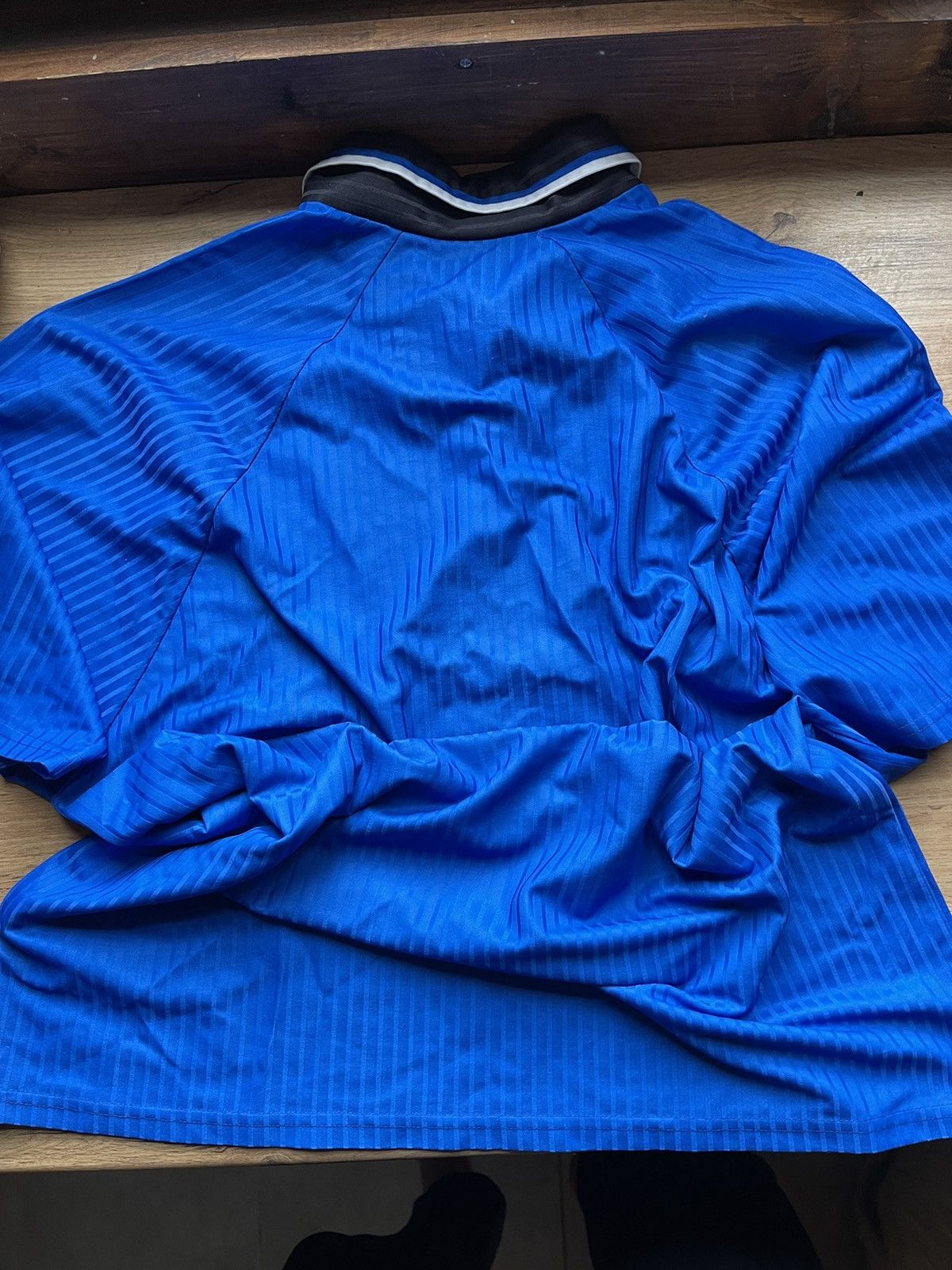Umbro 1996 Umbro Manchester United Vintage blue soccer jersey Size US XL / EU 56 / 4 - 15 Thumbnail