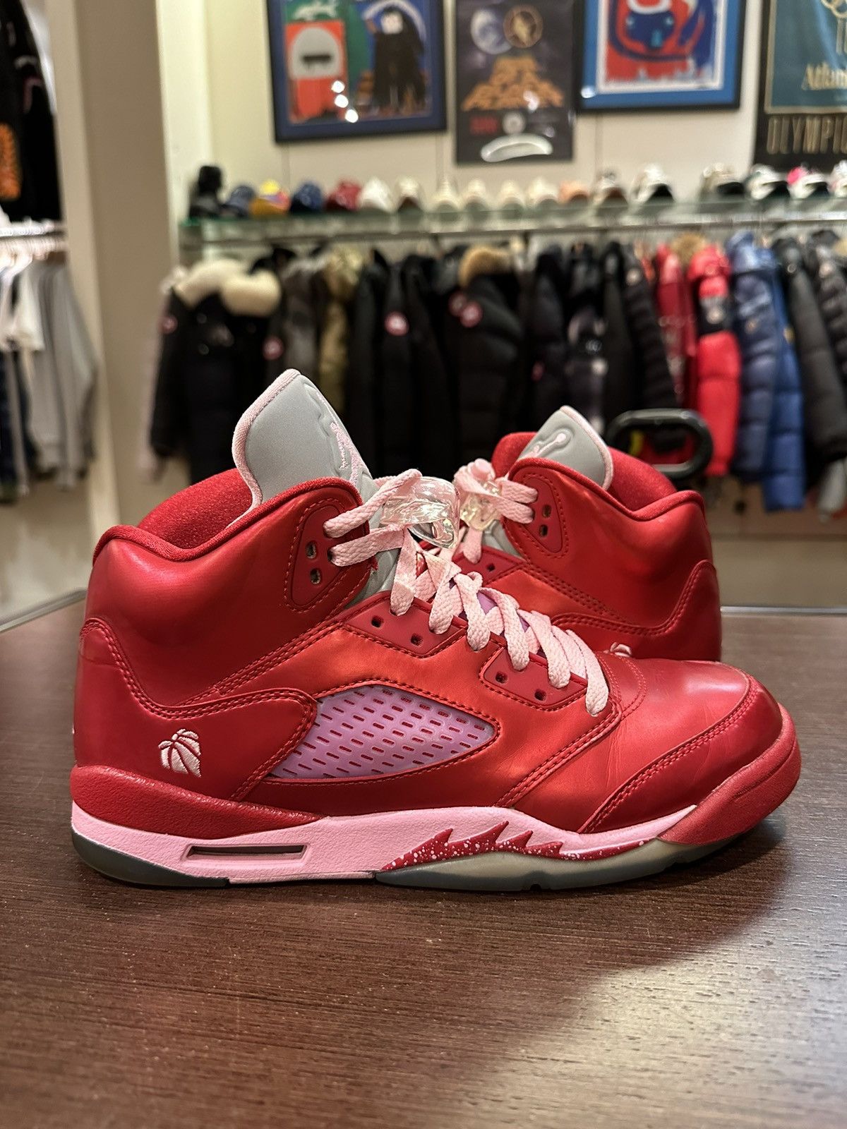 Nike Air Jordan 5 popular 'Valentines Day' 5.5Y