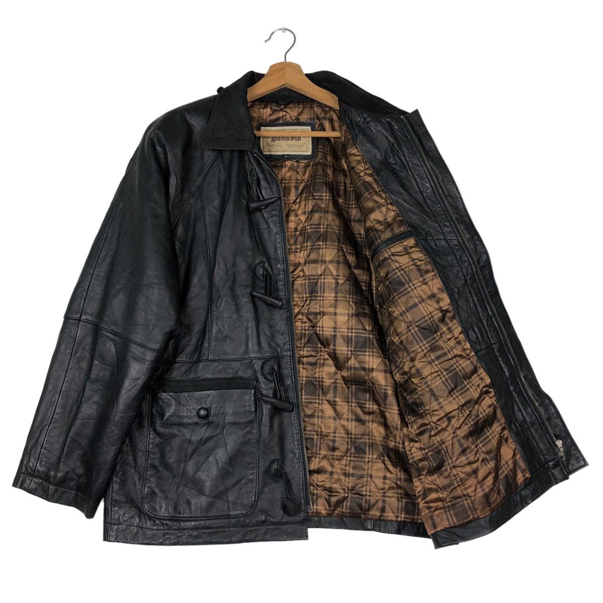 Japanese Brand 🔥Vintage Biker Leather Jacket Donobio Blanket Issey Miyake Size US M / EU 48-50 / 2 - 11 Thumbnail