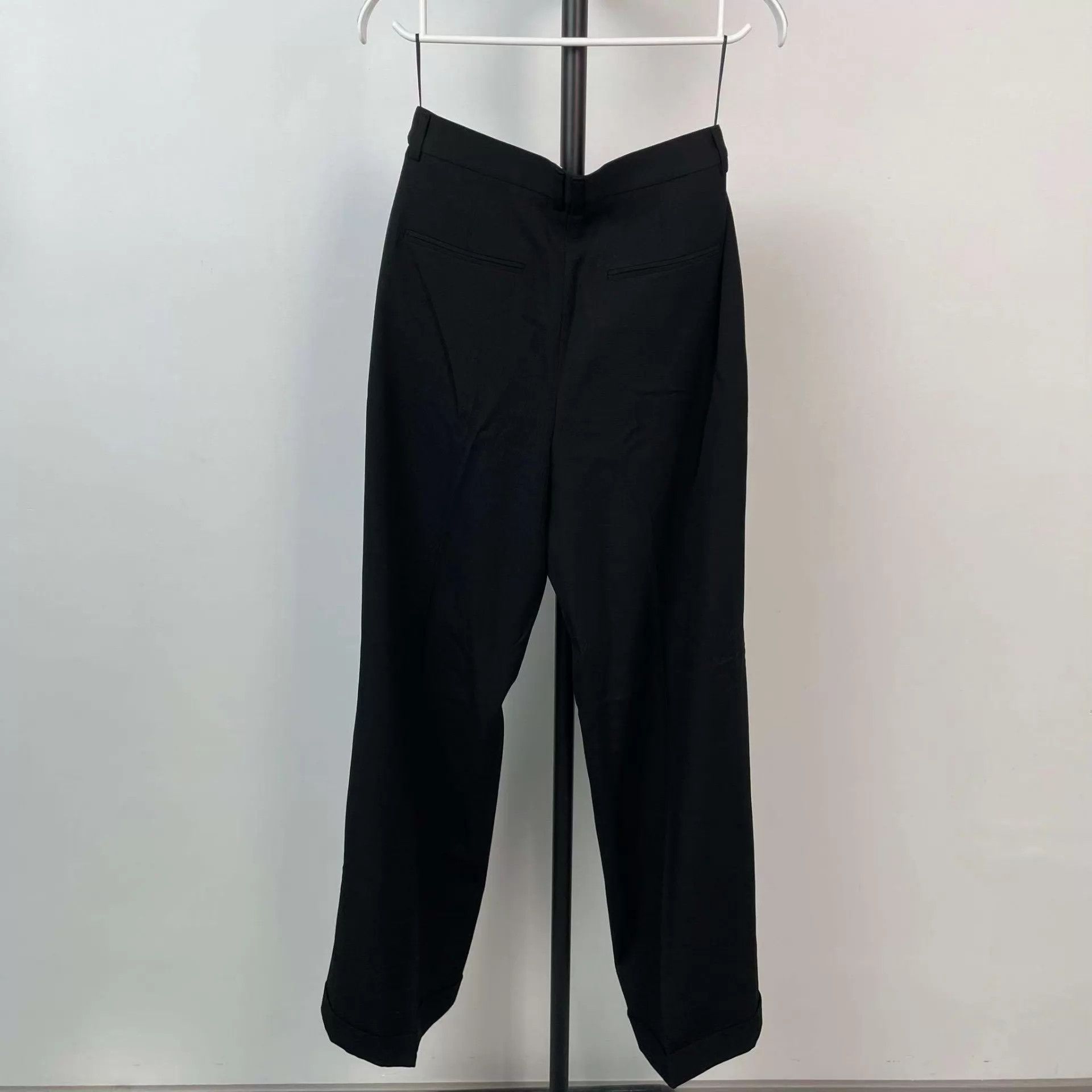 Saint Laurent Paris YSL Black Tailored Trousers 165 Size 26" / US 2 / IT 38 - 2 Thumbnail