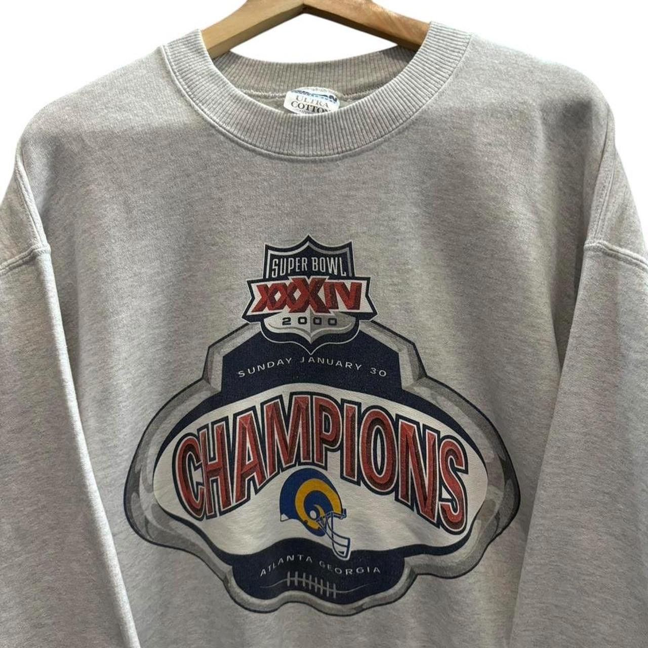 NFL × Vintage Vintage Super Bowl sweatshirt size: L Size US L / EU 52-54 / 3 - 3 Thumbnail